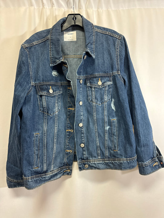 Jacket Denim By Old Navy In Blue Denim, Size: Xl