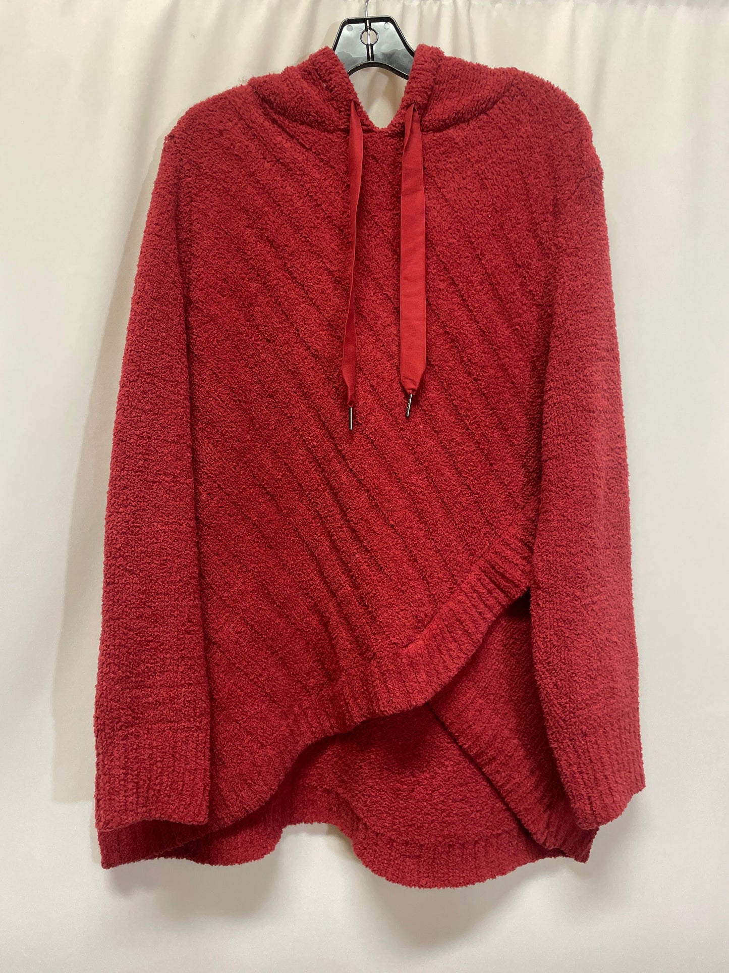 Sweatshirt Hoodie By Simply Vera In Red, Size: 0