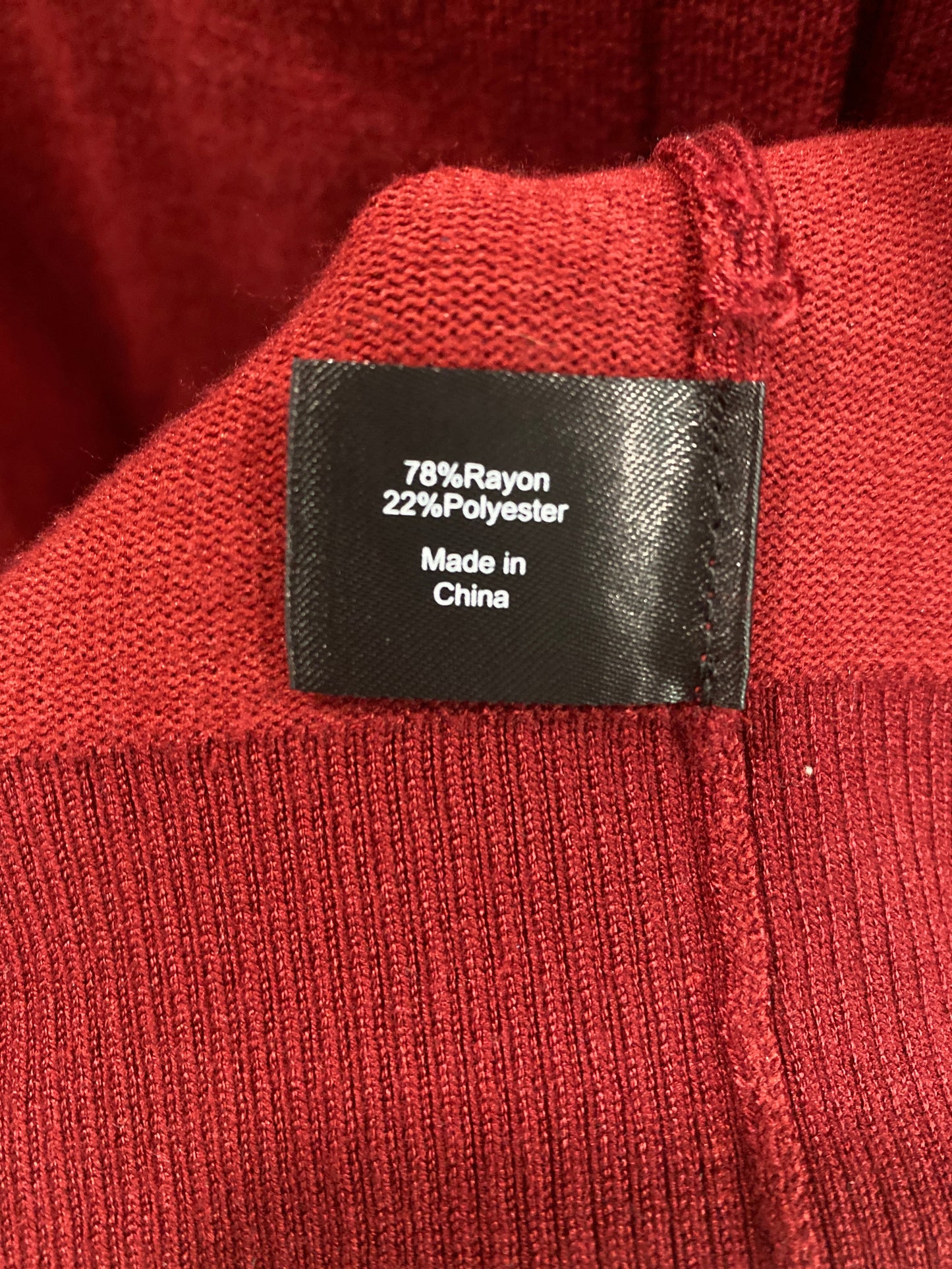 Cardigan By Lane Bryant In Red, Size: 1x