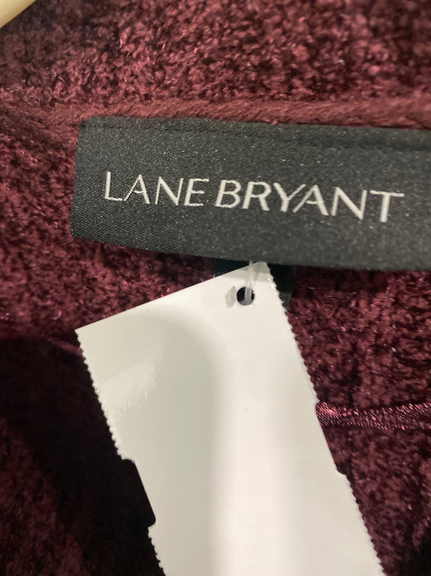 Sweater By Lane Bryant In Purple, Size: 1x