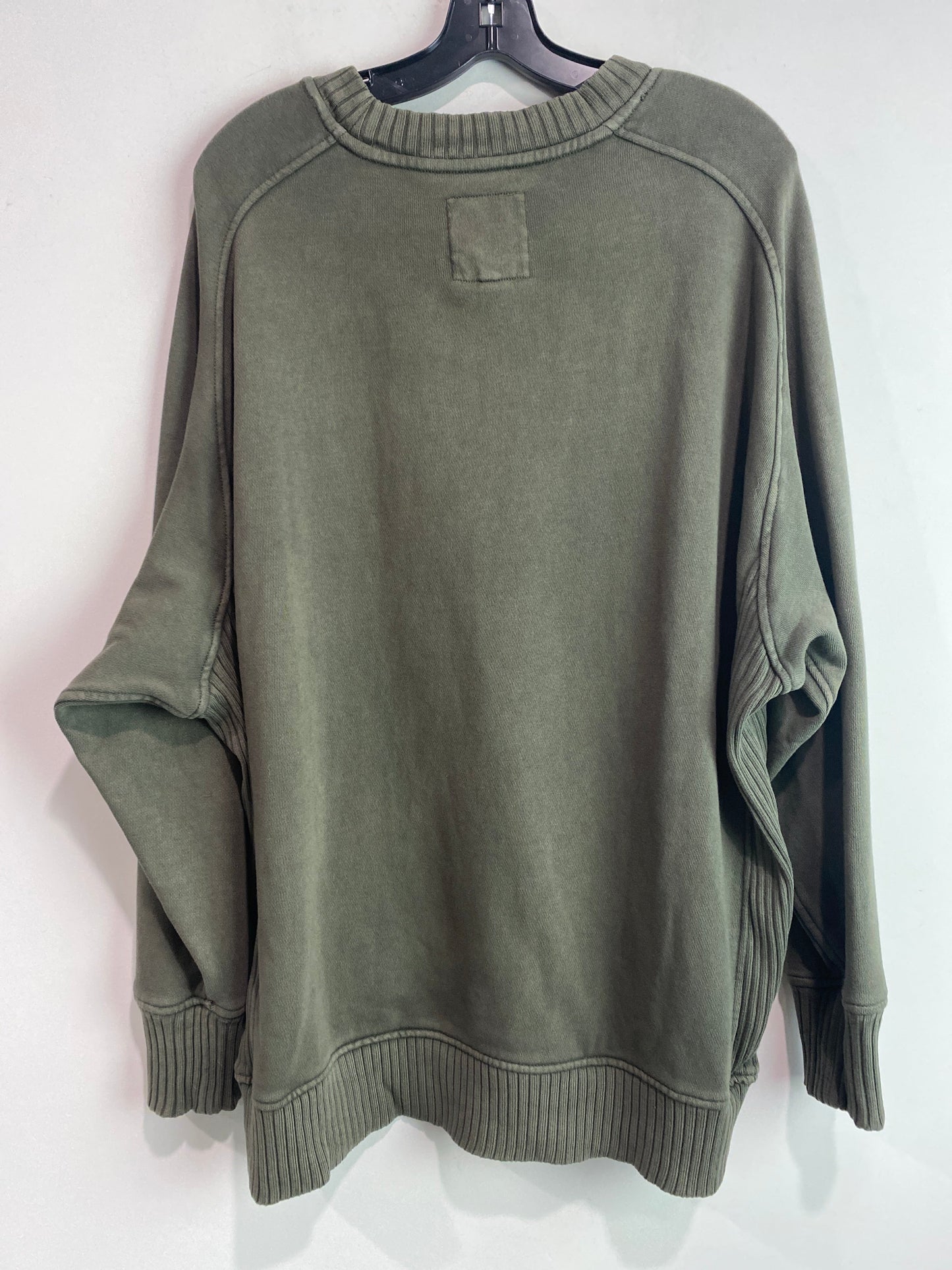 Sweatshirt Crewneck By Aerie In Green, Size: M