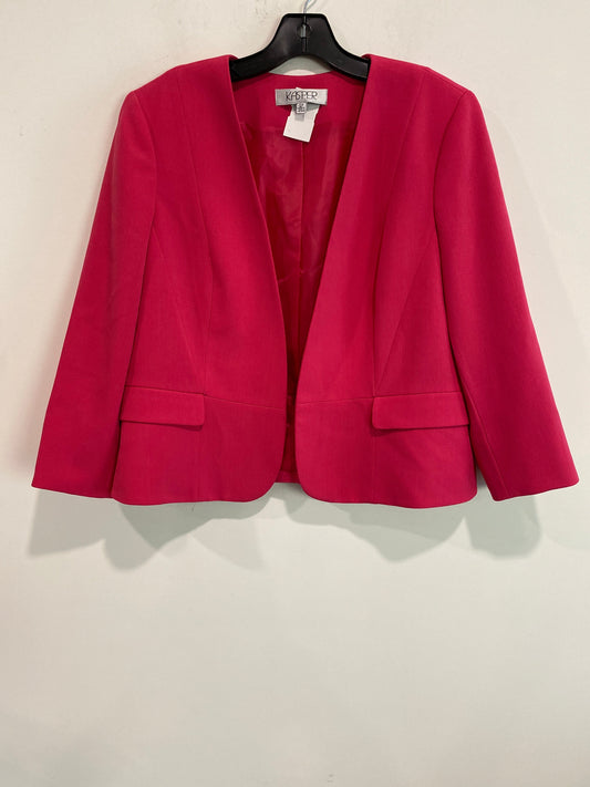 Blazer By Kasper In Pink, Size: Lp