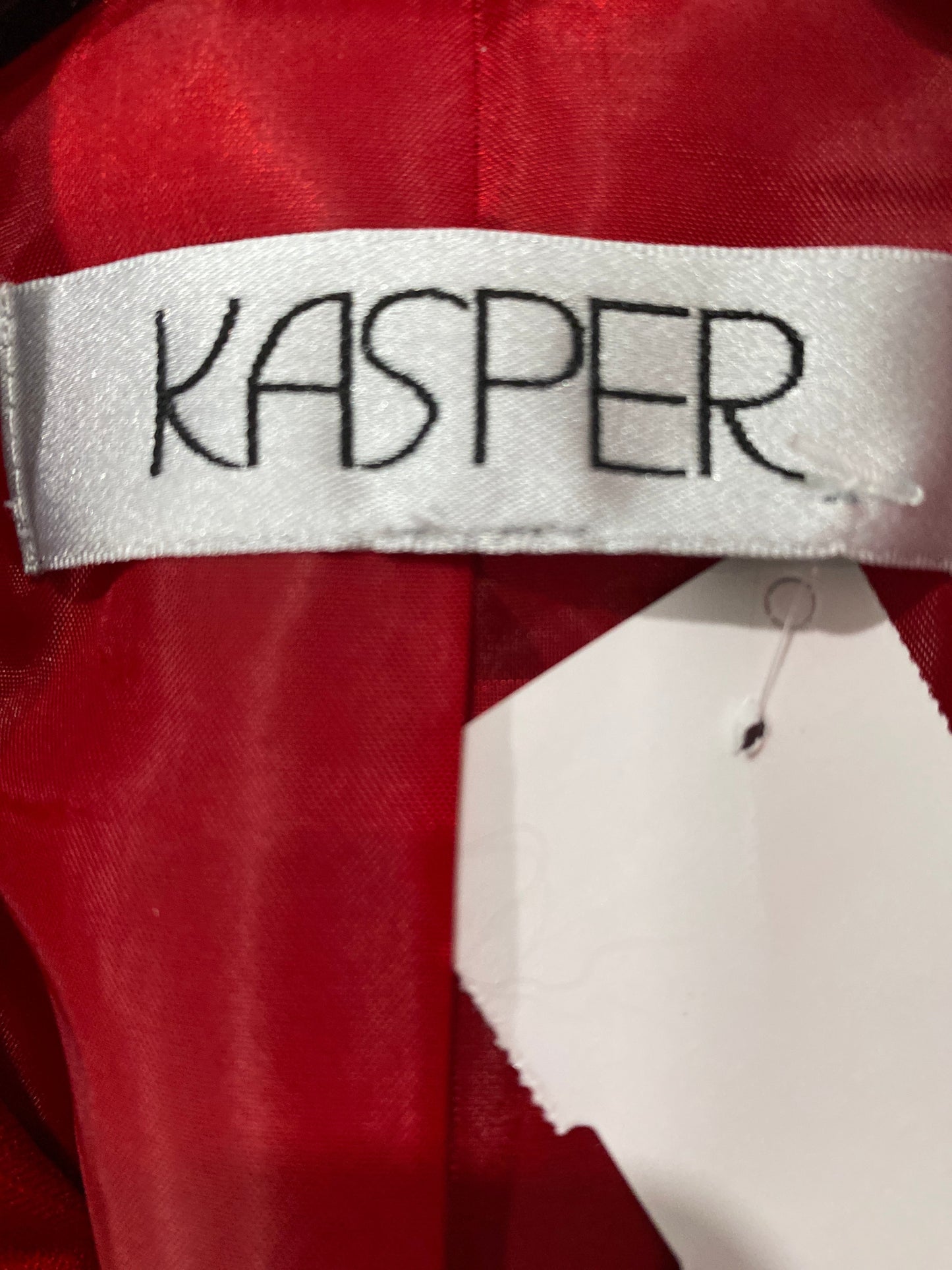 Blazer By Kasper In Red, Size: Lp