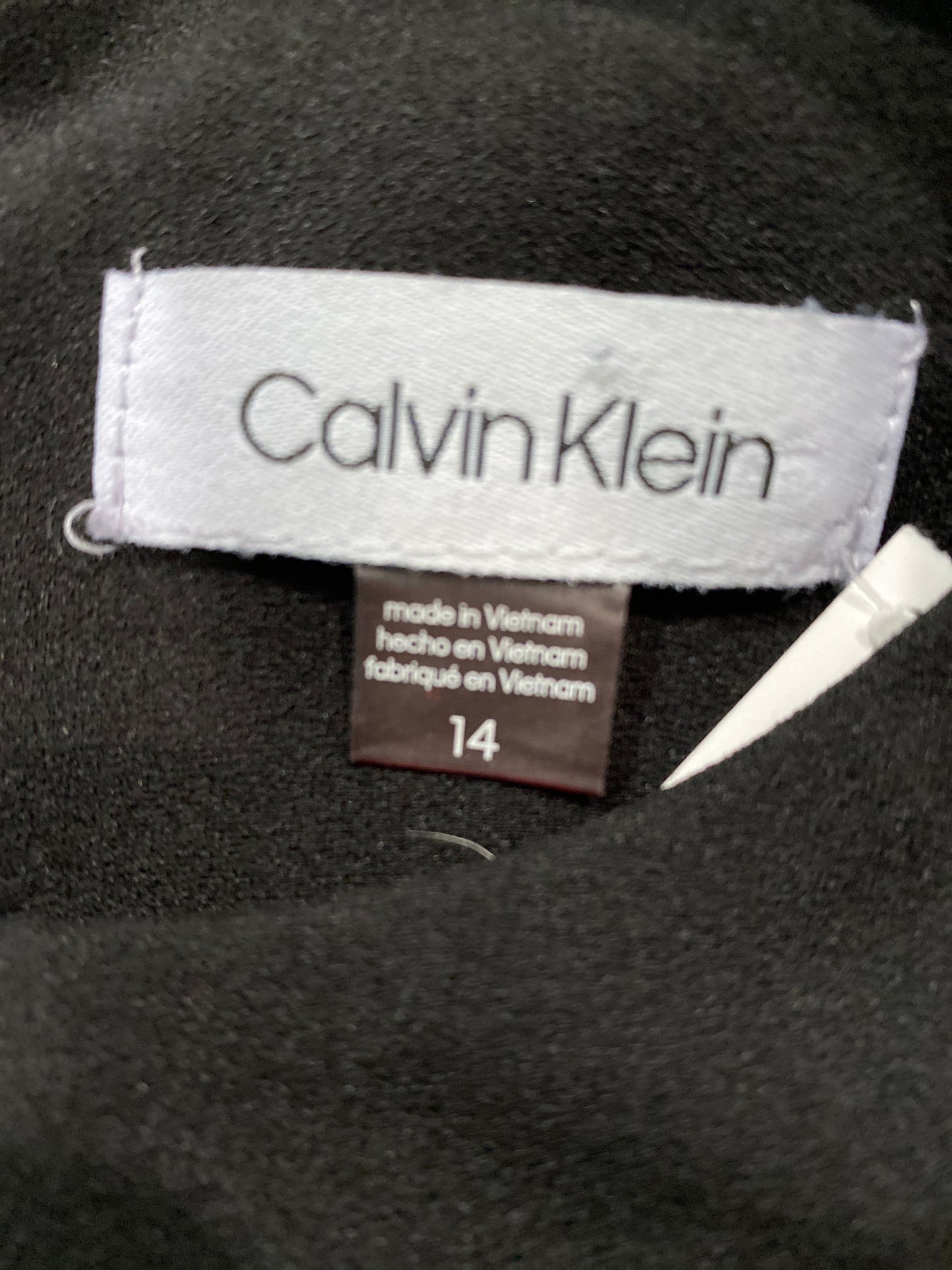 Jumpsuit By Calvin Klein In Black, Size: L