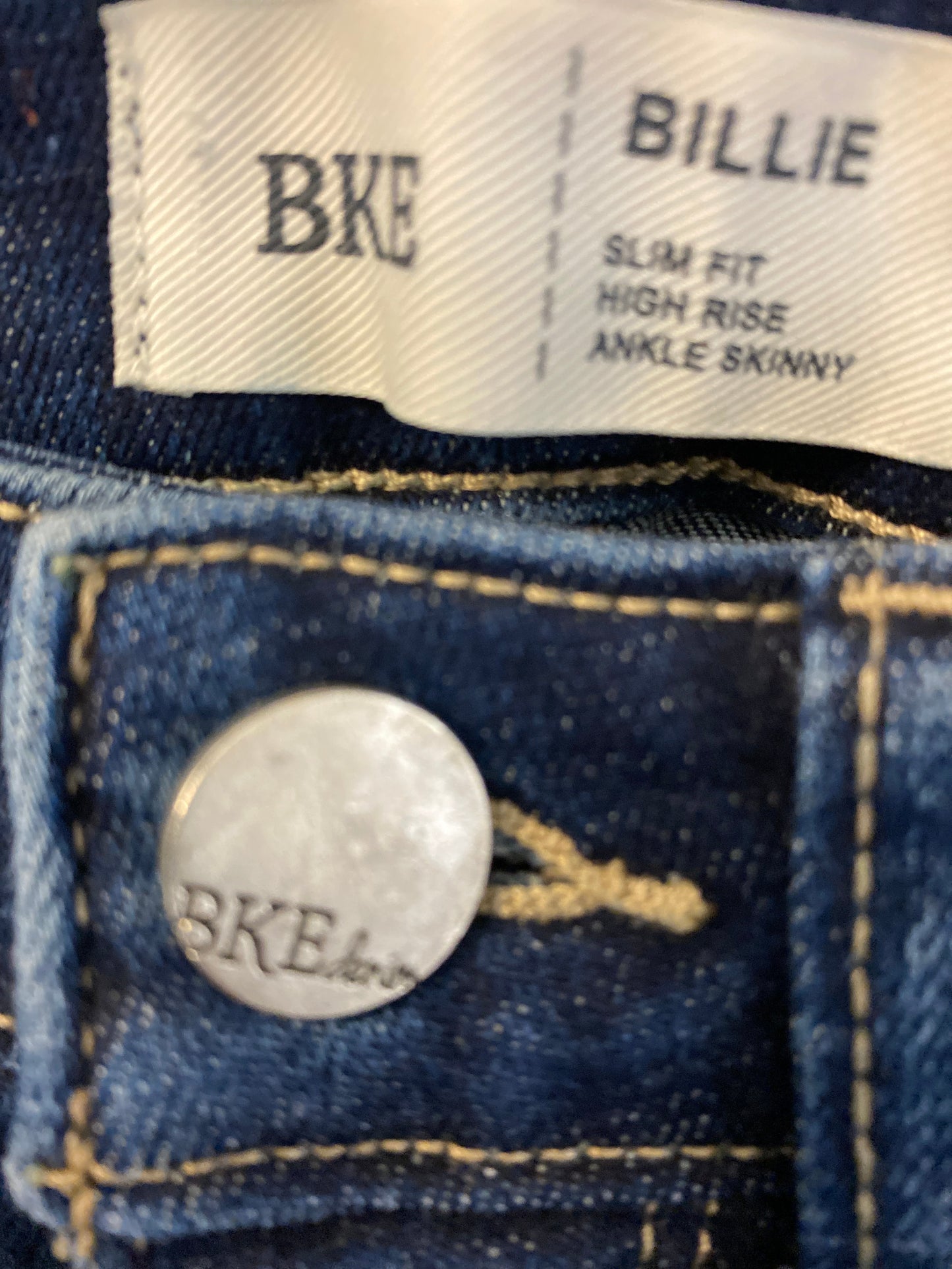 Jeans Skinny By Bke In Blue Denim, Size: 2