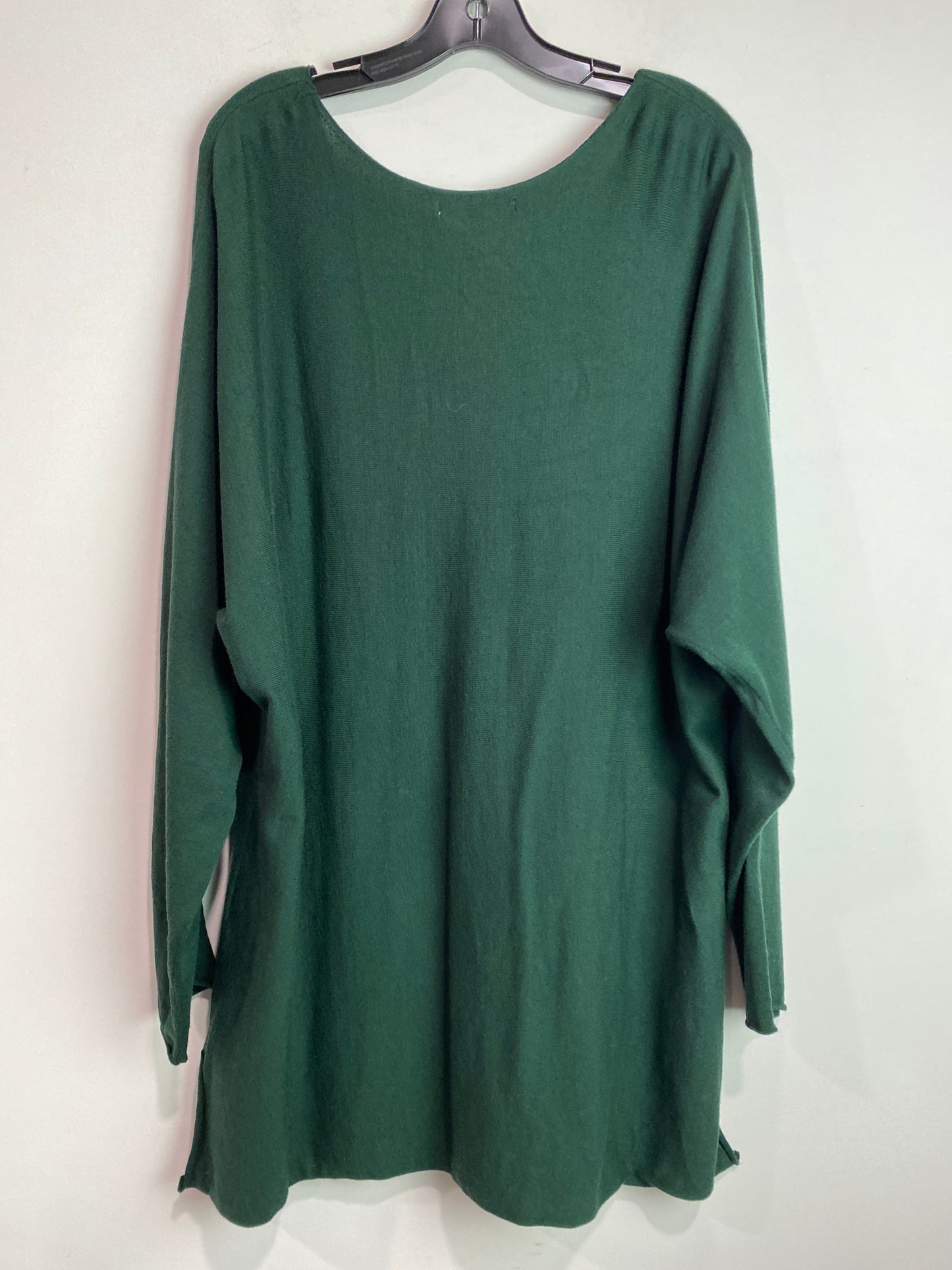 Sweater By Clothes Mentor In Green, Size: 3x