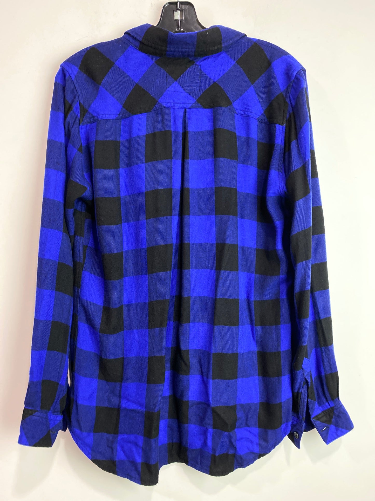 Top Long Sleeve By Rails In Blue, Size: L