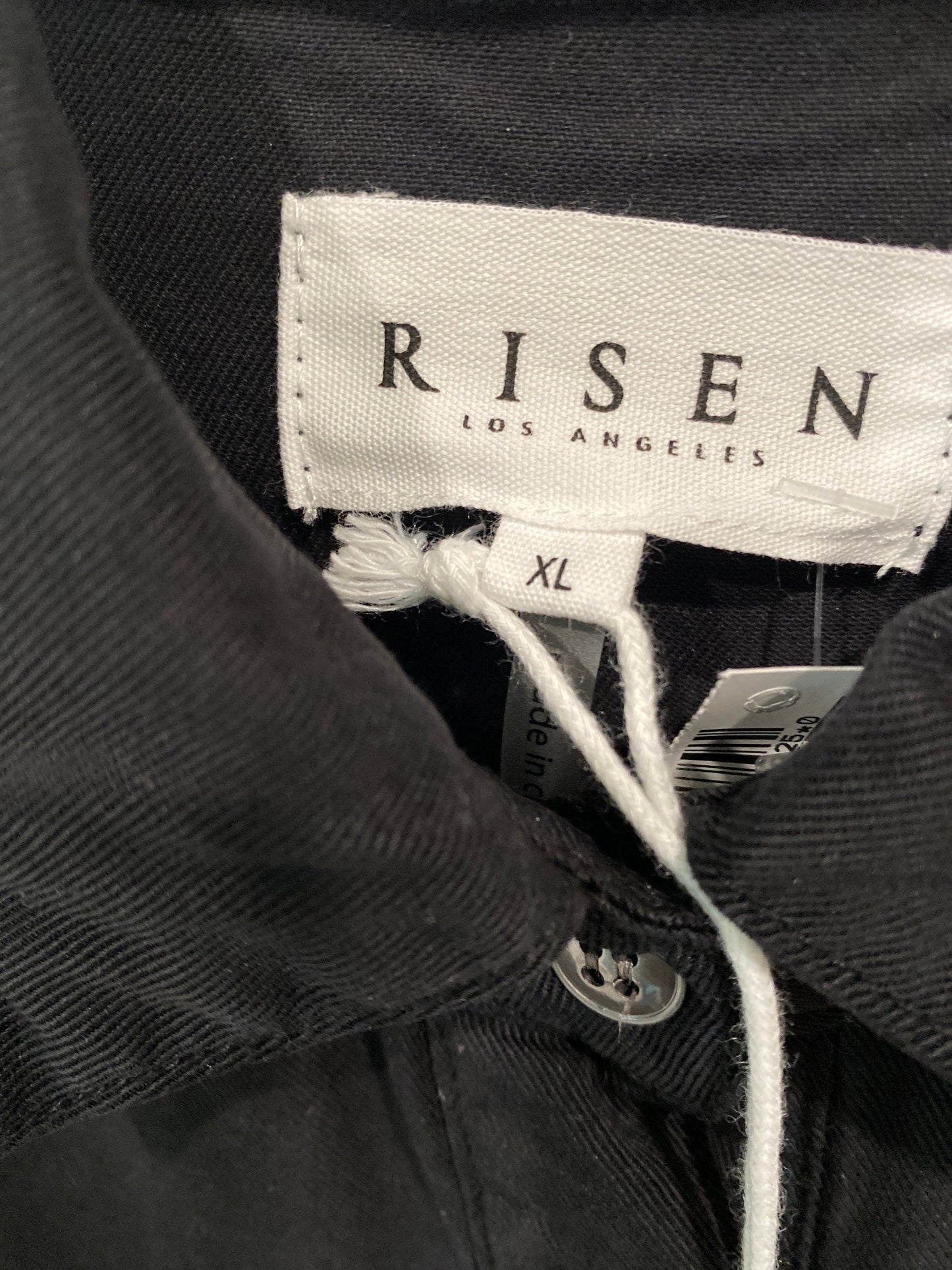 Top Long Sleeve By Risen In Black, Size: Xl