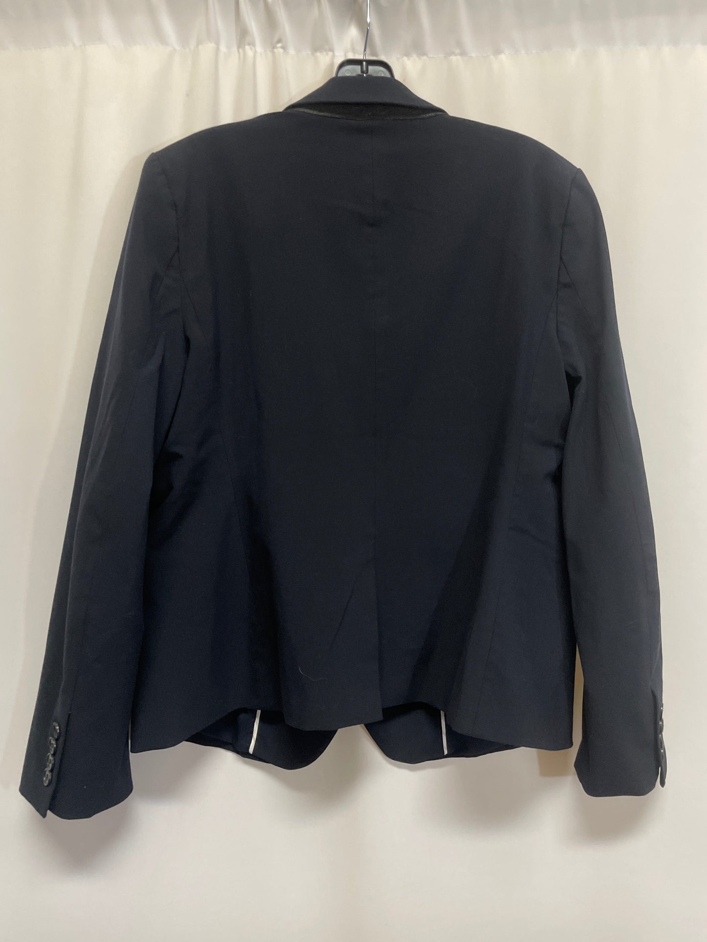 Blazer By Ann Taylor In Navy, Size: L