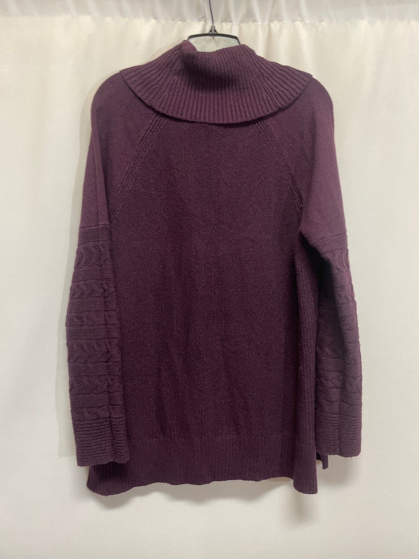 Sweater By Calvin Klein In Purple, Size: M