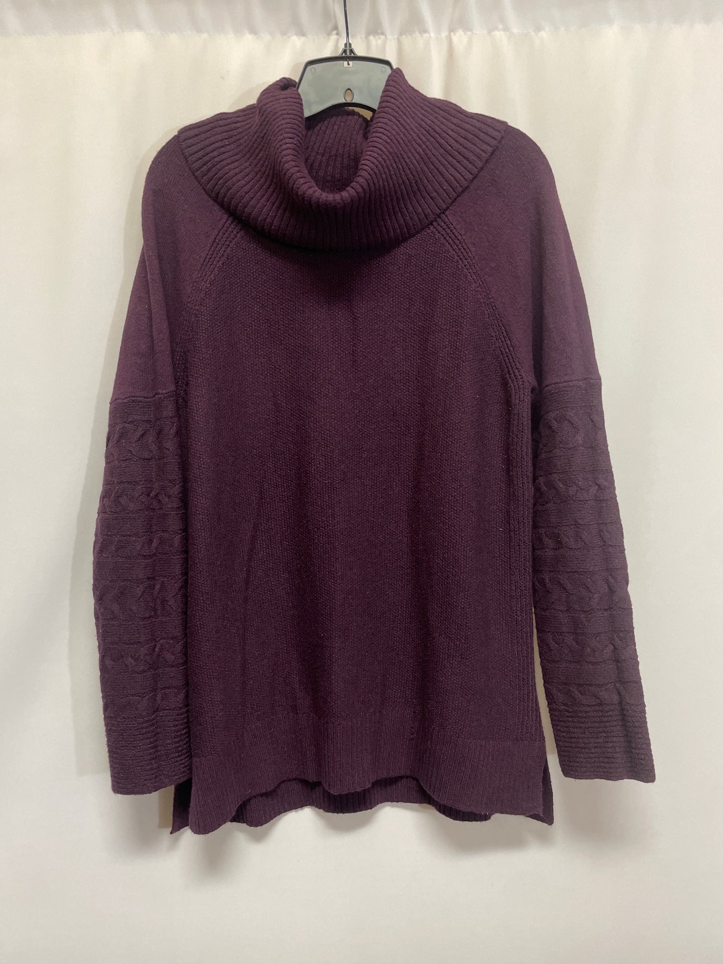 Sweater By Calvin Klein In Purple, Size: M