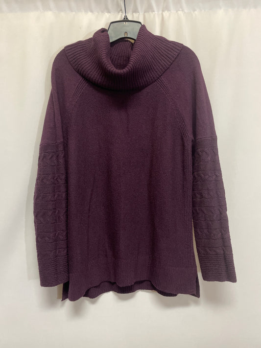 Sweater By Calvin Klein In Purple, Size: M