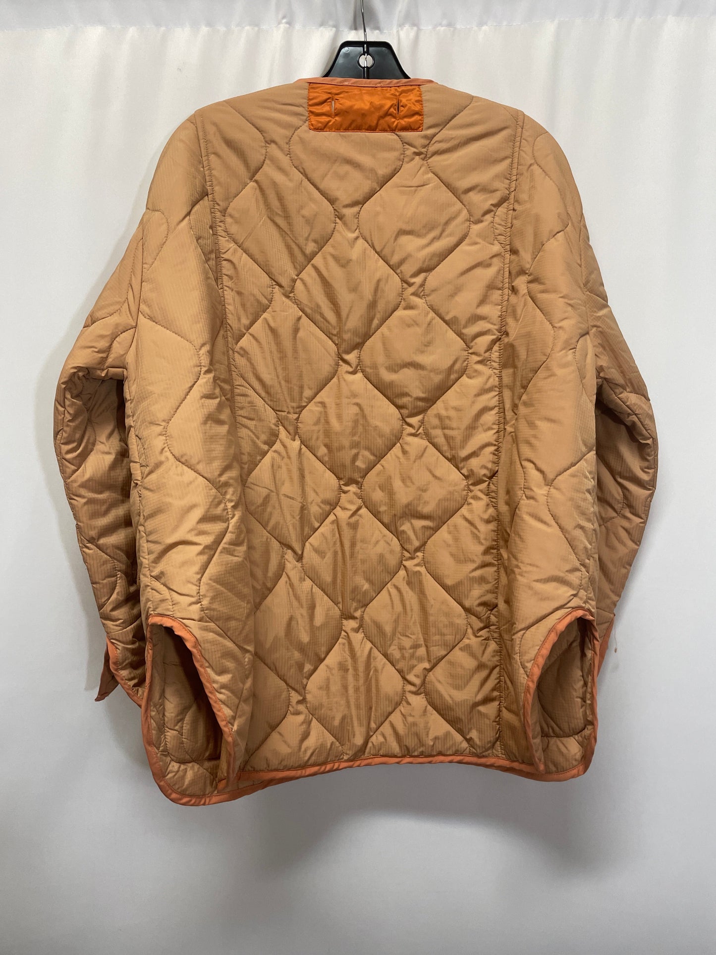 Coat Puffer & Quilted By Cmf In Beige, Size: M