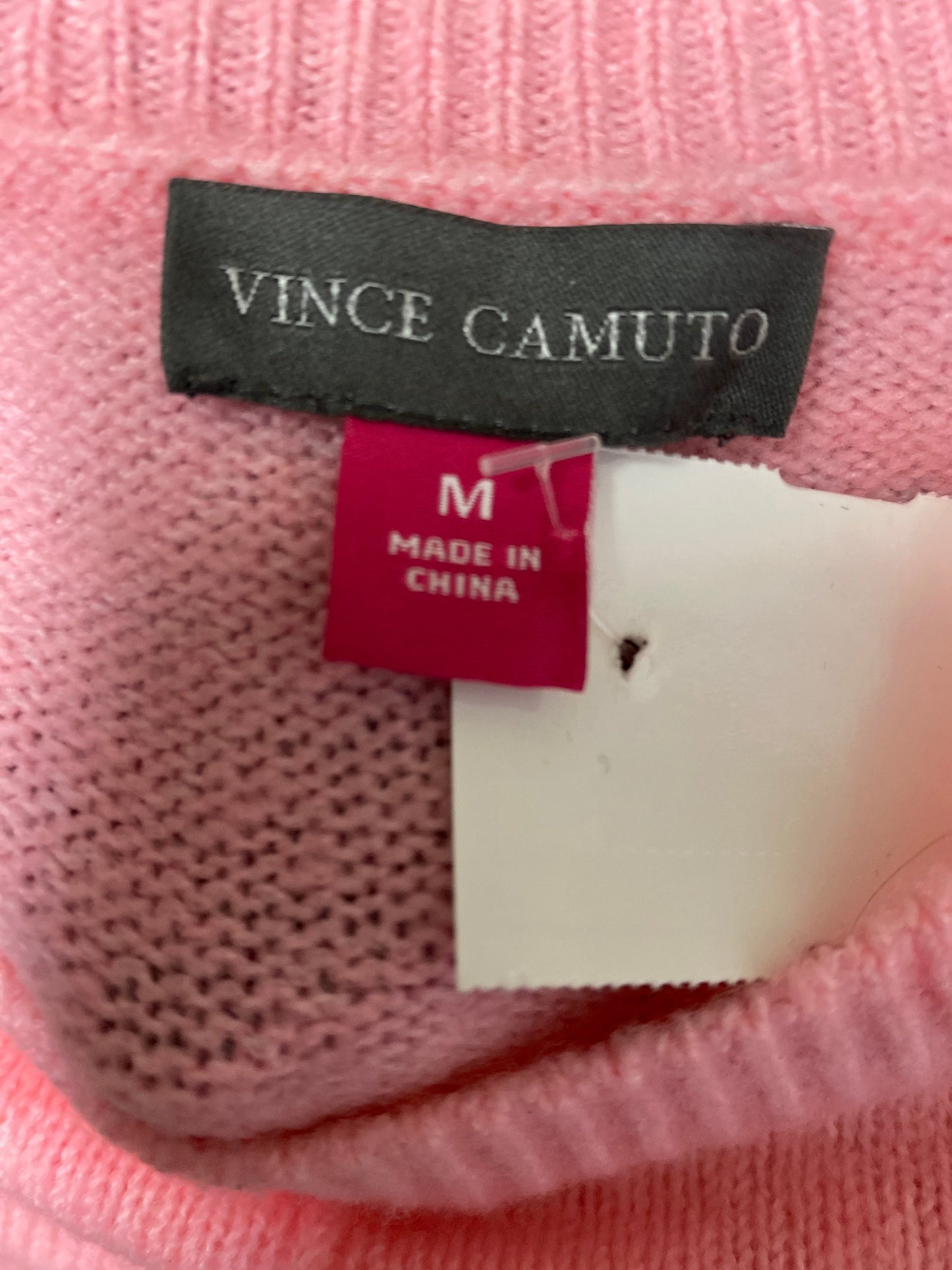 Sweater By Vince Camuto In Pink, Size: M