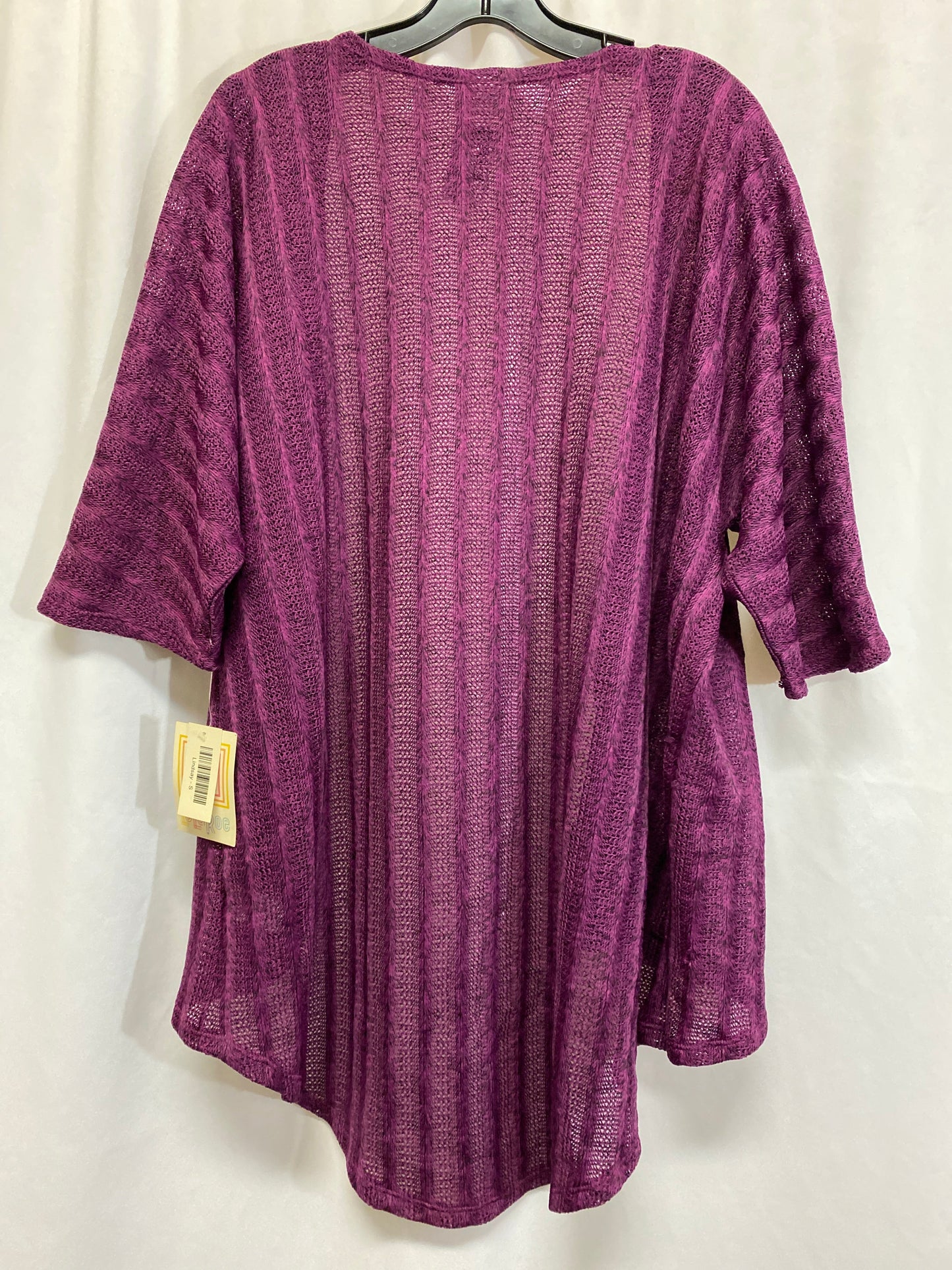 Cardigan By Lularoe In Purple, Size: S