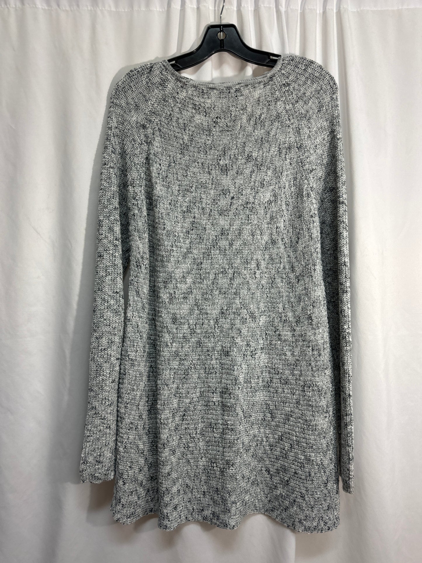 Tunic Long Sleeve By Ana In Grey, Size: L