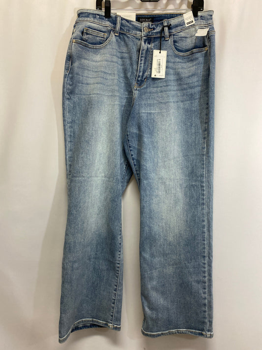 Jeans Straight By Judy Blue In Blue Denim, Size: 18