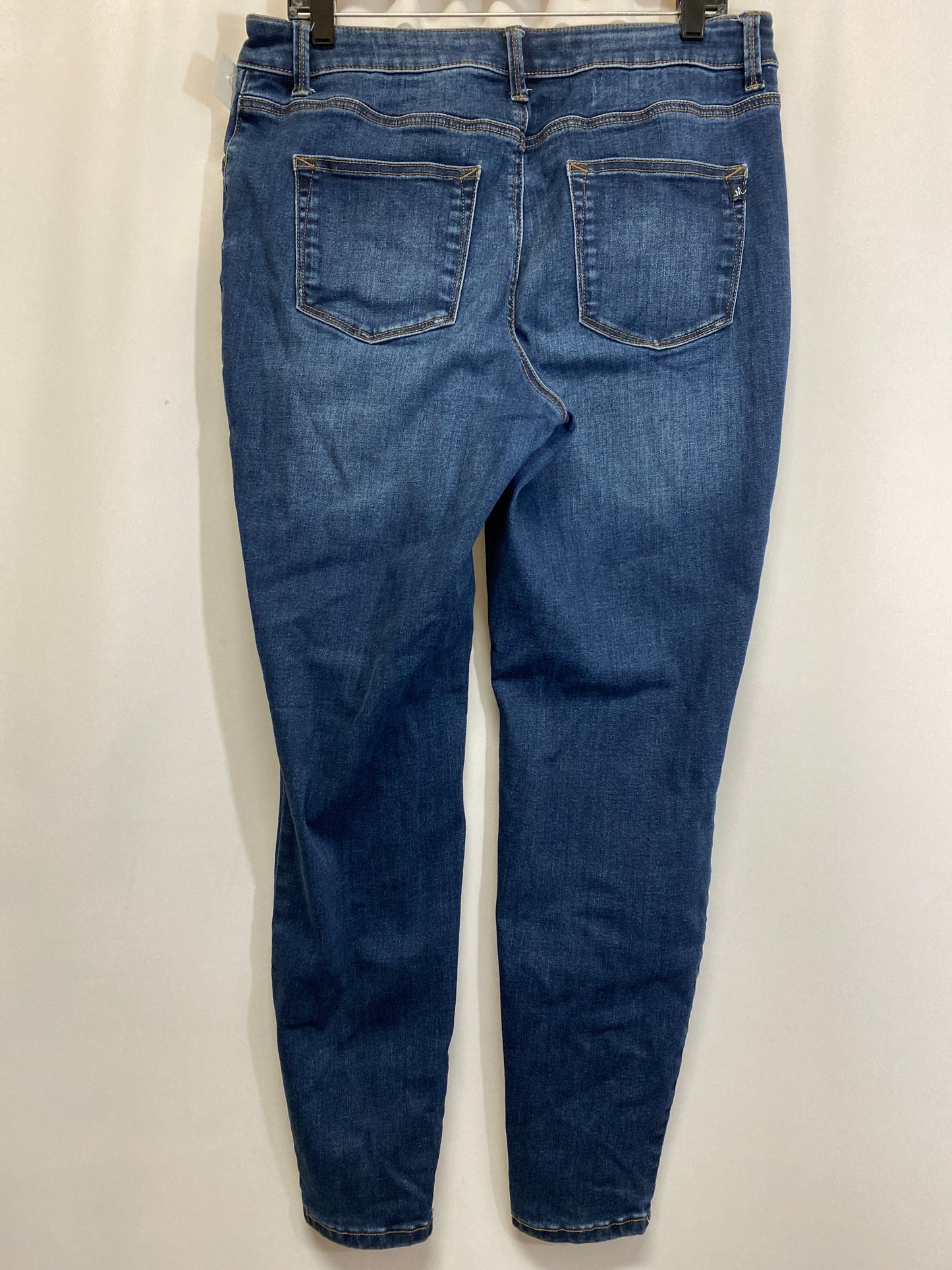 Jeans Skinny By Maurices In Blue Denim, Size: L