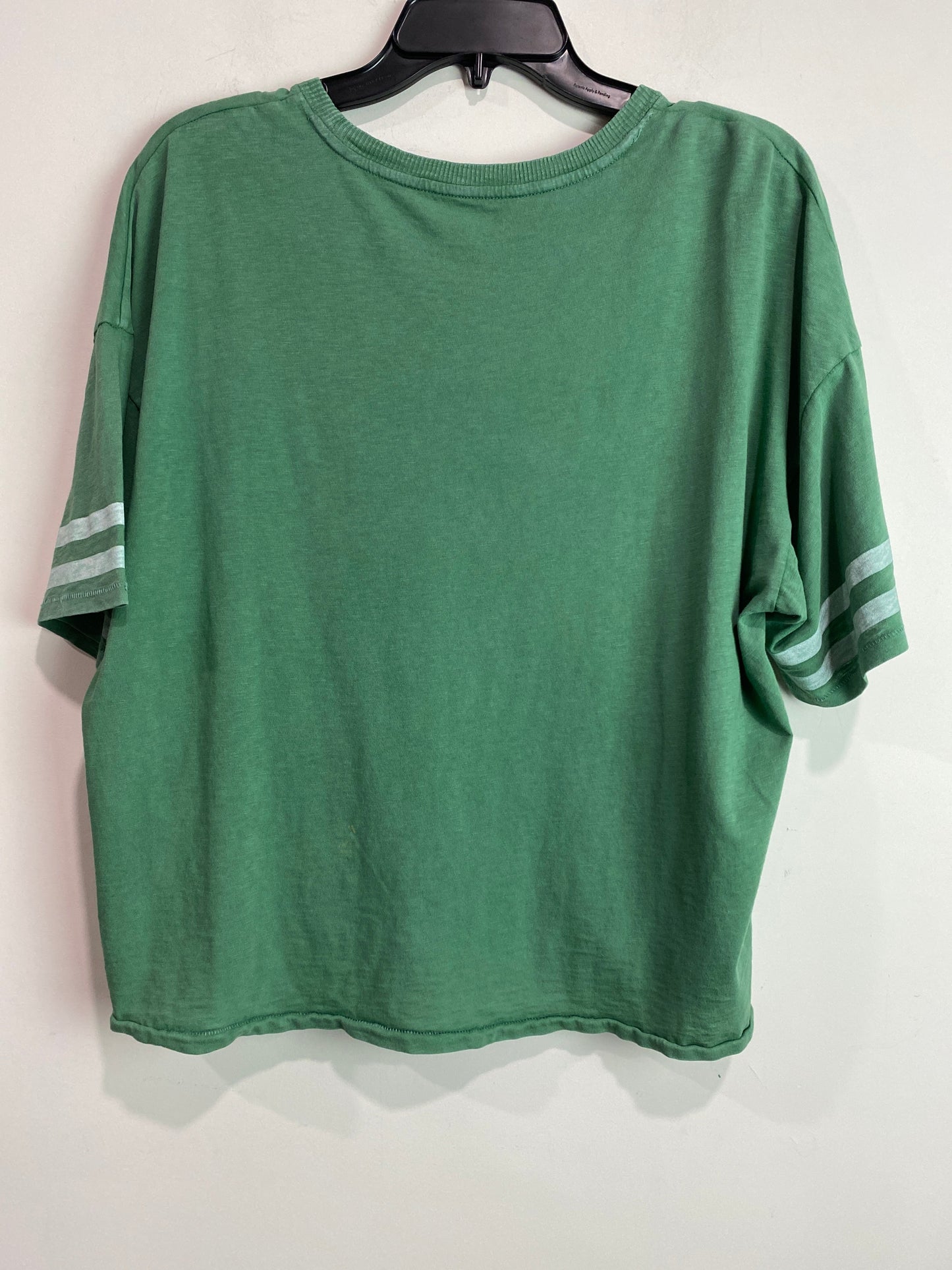 Top Short Sleeve By American Eagle In Green, Size: Xl