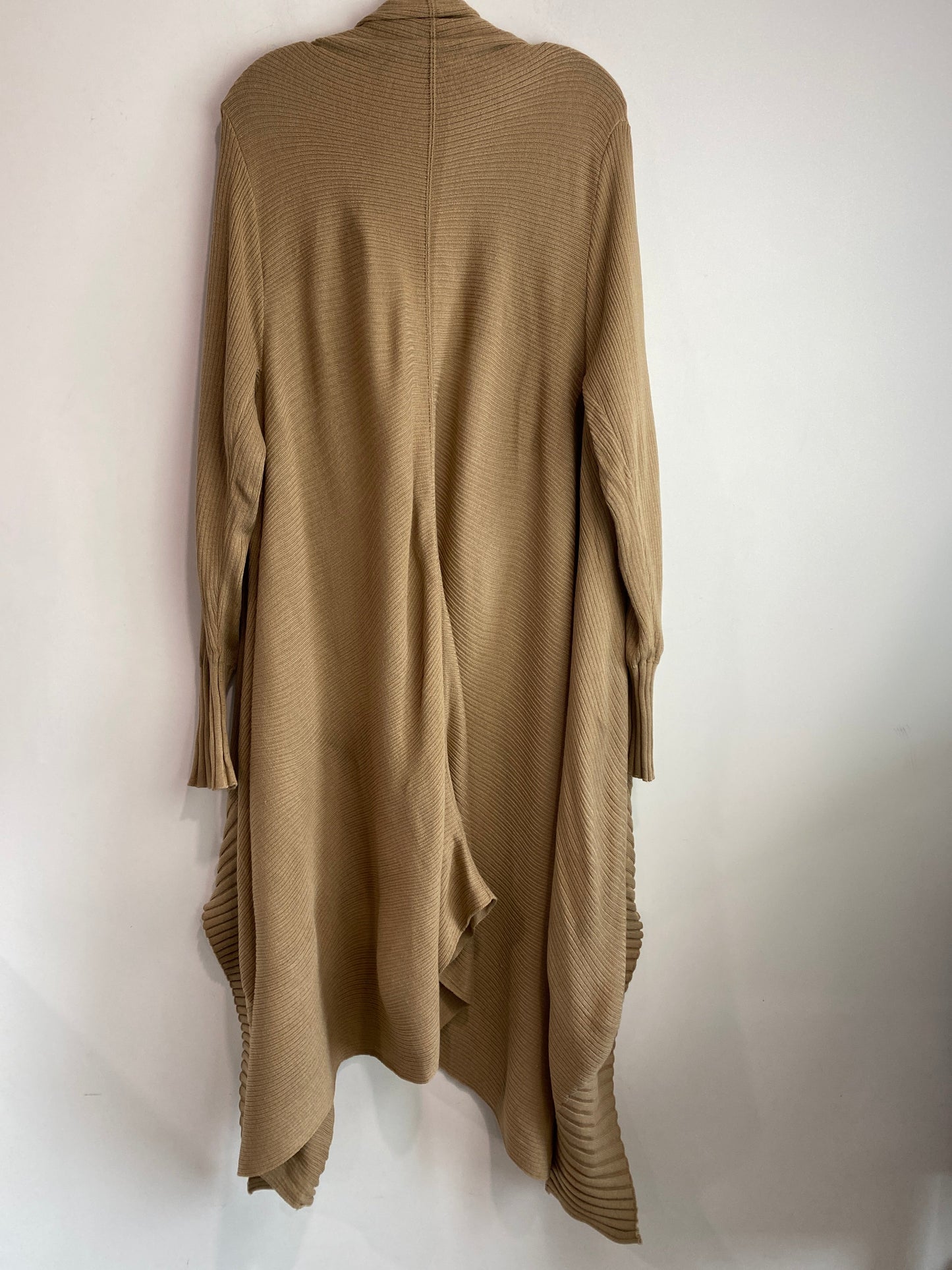 Sweater Cardigan By Umgee In Beige, Size: 2x