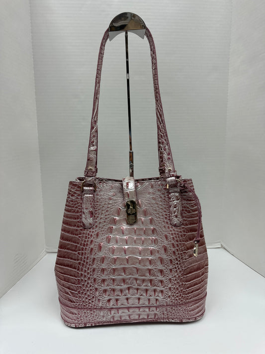 Handbag Designer By Brahmin, Size: Large