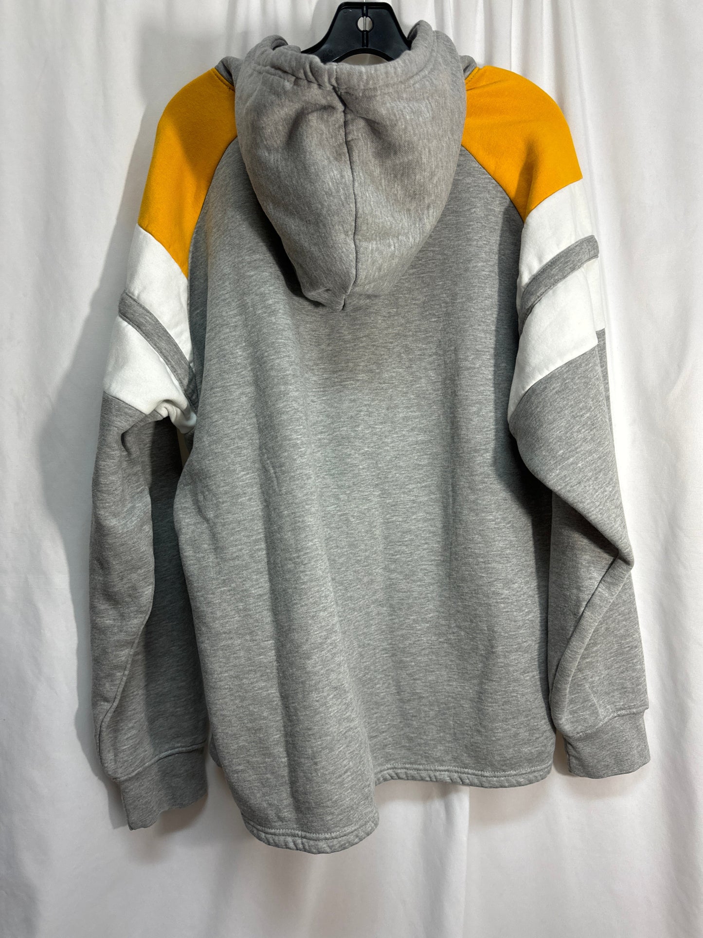 Sweatshirt Hoodie By Clothes Mentor In Grey, Size: L