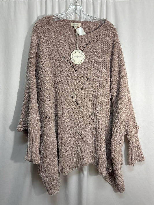 Sweater By Umgee In Mauve, Size: Xl