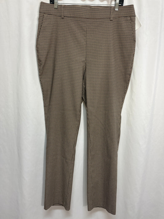 Pants Dress By Rafaella In Brown, Size: 18