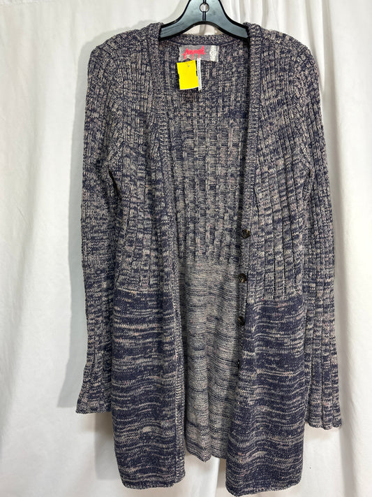 Sweater Cardigan By Free People In Purple, Size: S