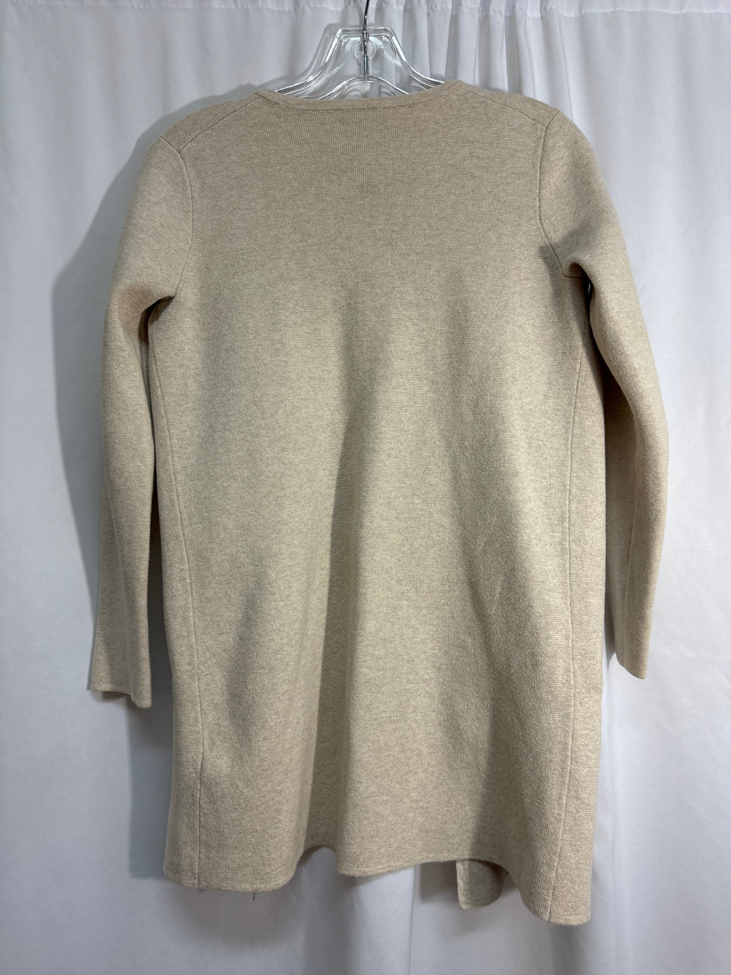 Sweater Cardigan By J. Crew In Beige, Size: Xs