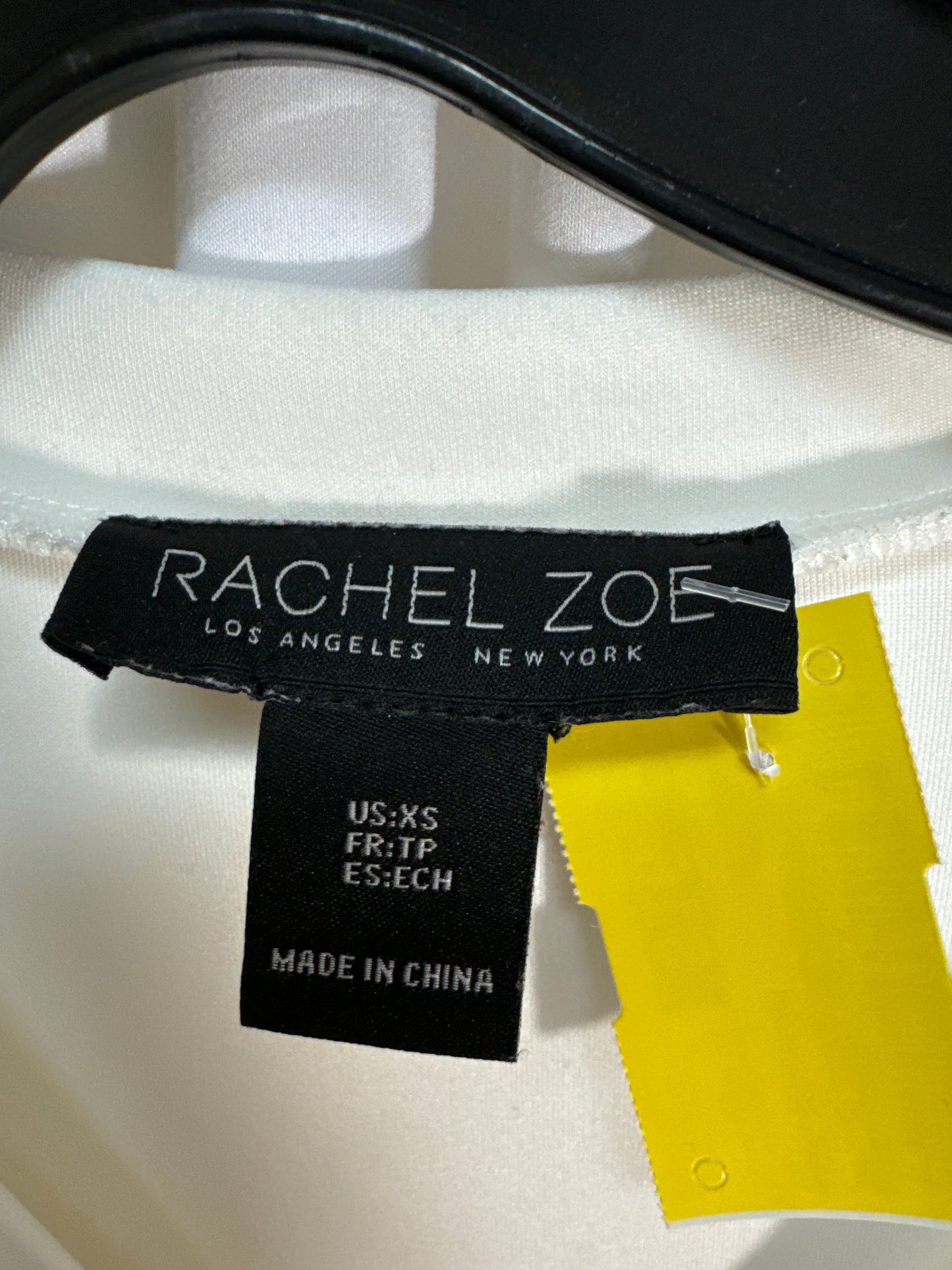 Top Short Sleeve By Rachel Zoe In Yellow, Size: Xs