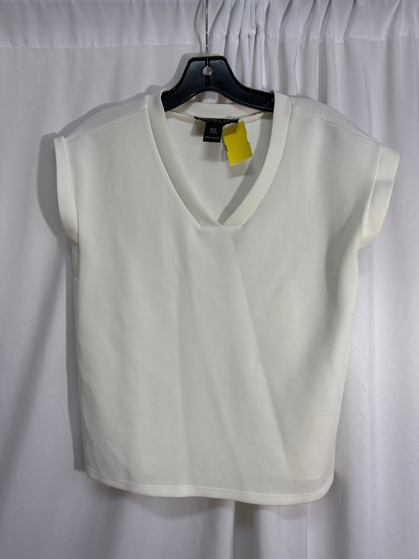 Top Short Sleeve By Rachel Zoe In Yellow, Size: Xs