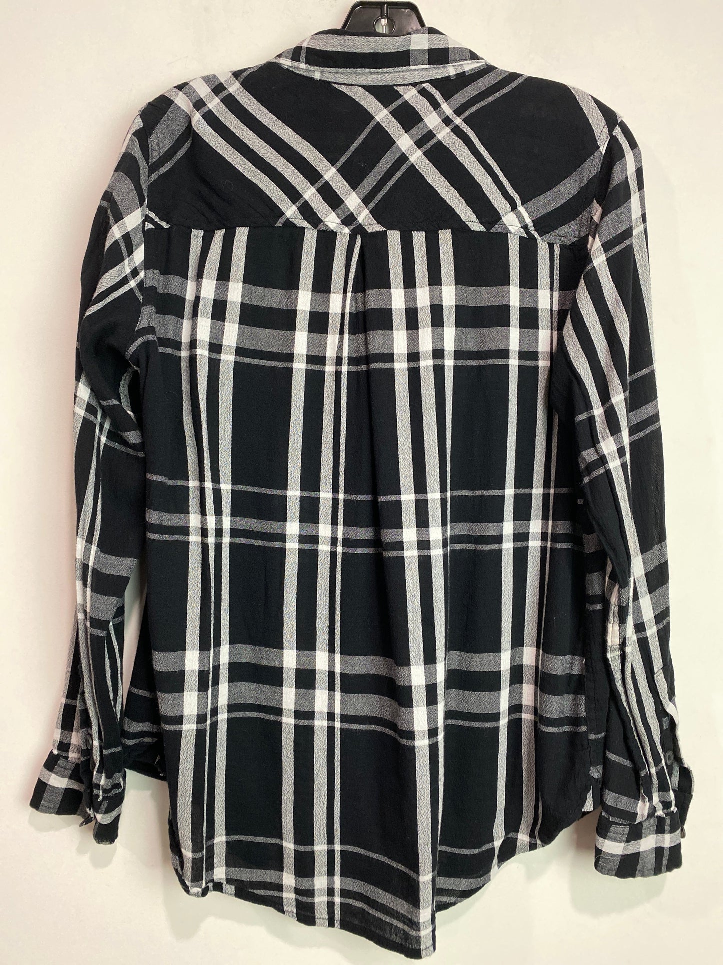 Top Long Sleeve By Lucky Brand In Black, Size: S