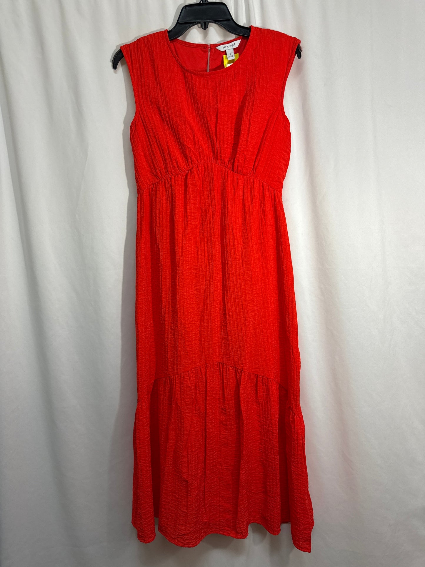 Dress Casual Maxi By Nine West In Red, Size: S