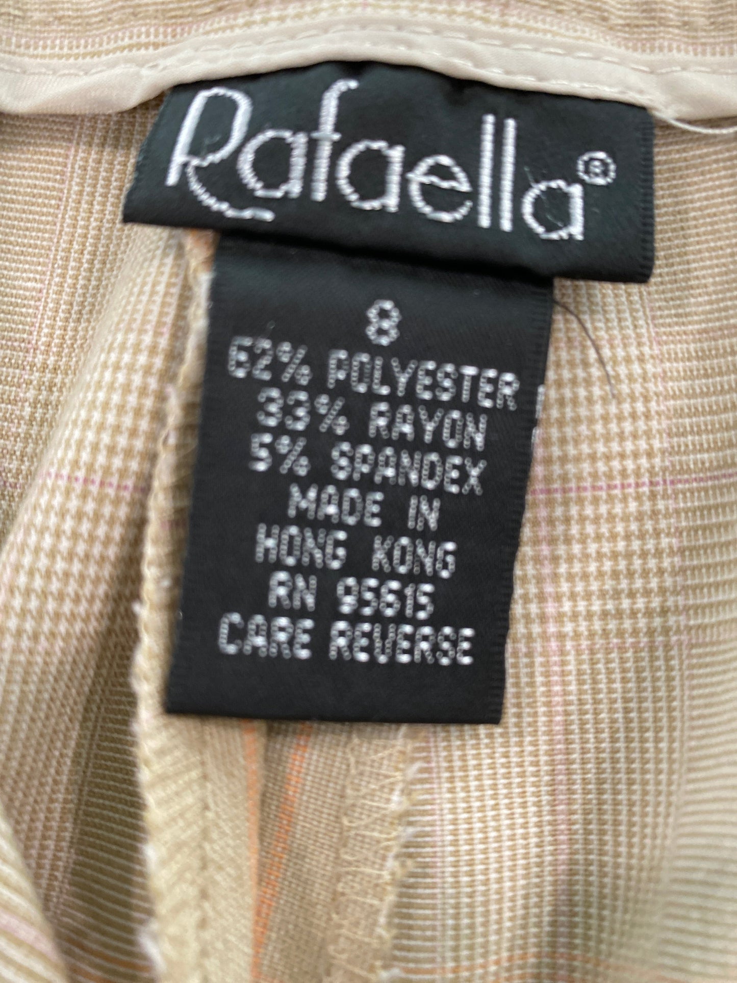 Pants Dress By Rafaella In Beige, Size: 8