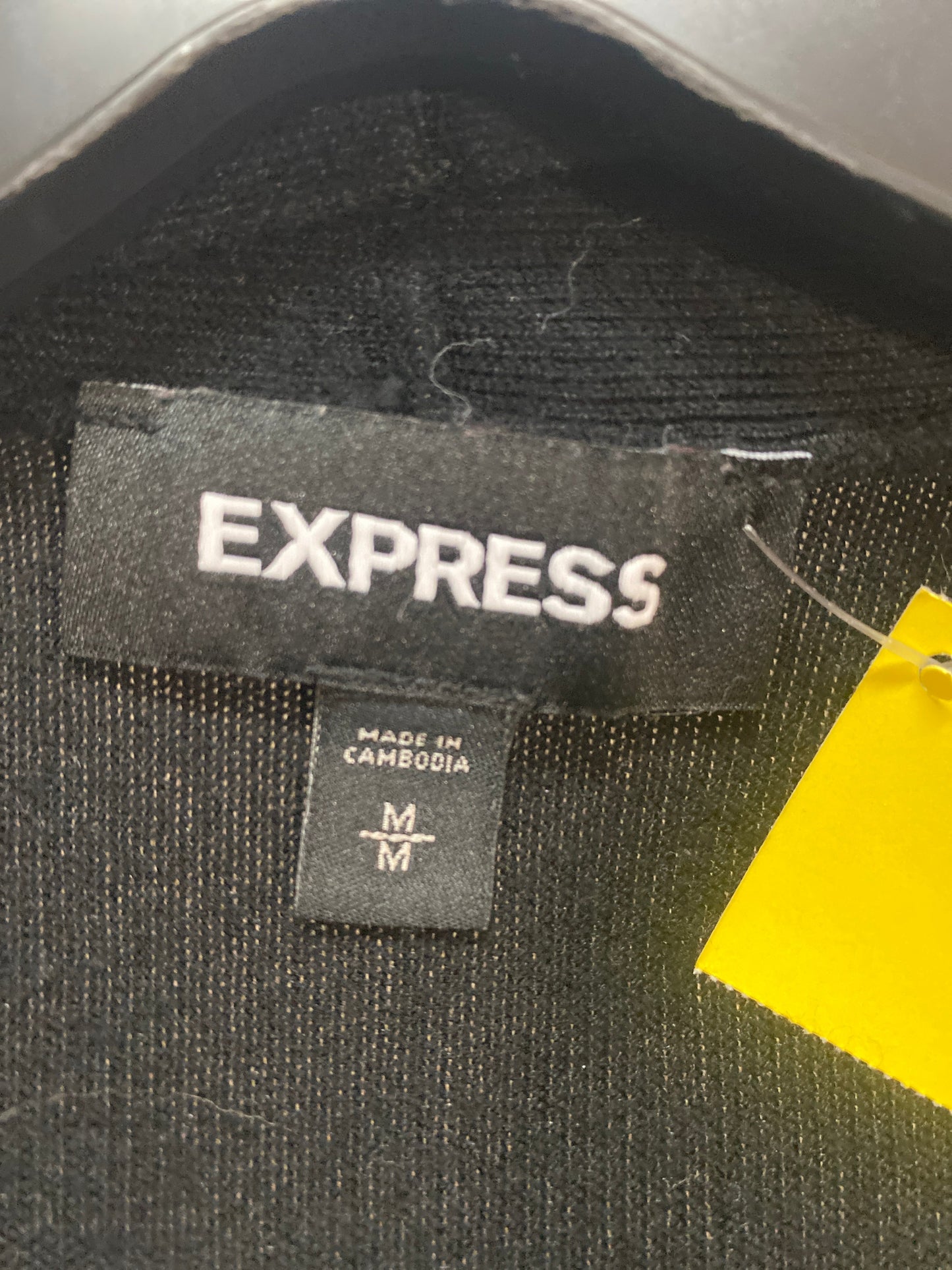 Cardigan By Express In Black, Size: M