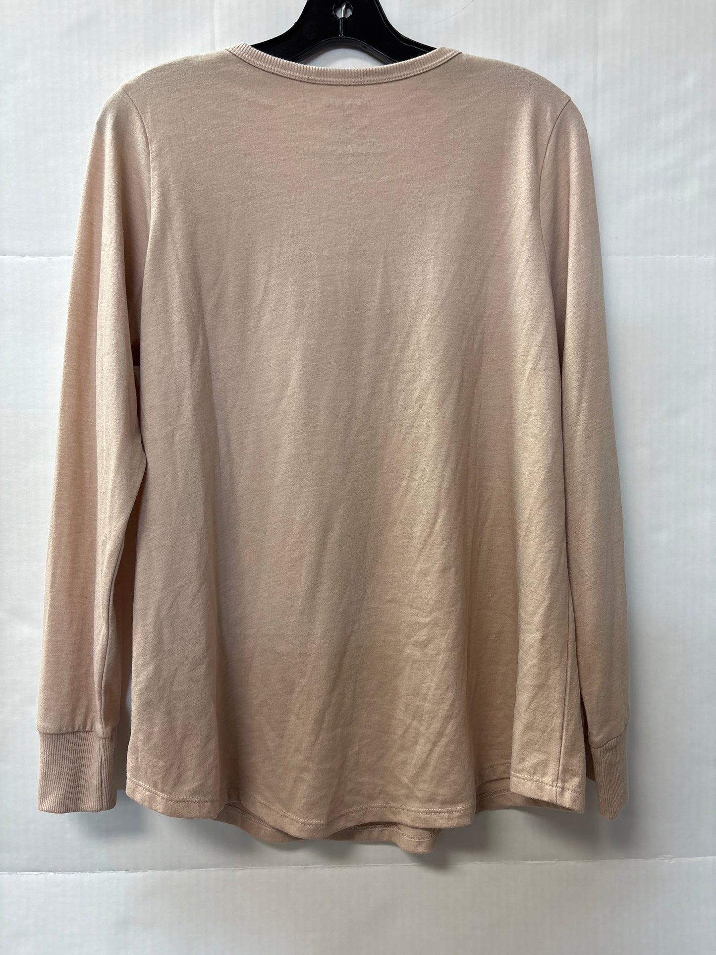 Top Long Sleeve By Torrid In Beige, Size: M