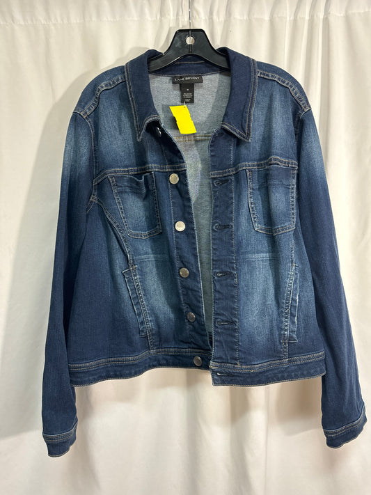 Jacket Denim By Lane Bryant In Blue Denim, Size: 1x