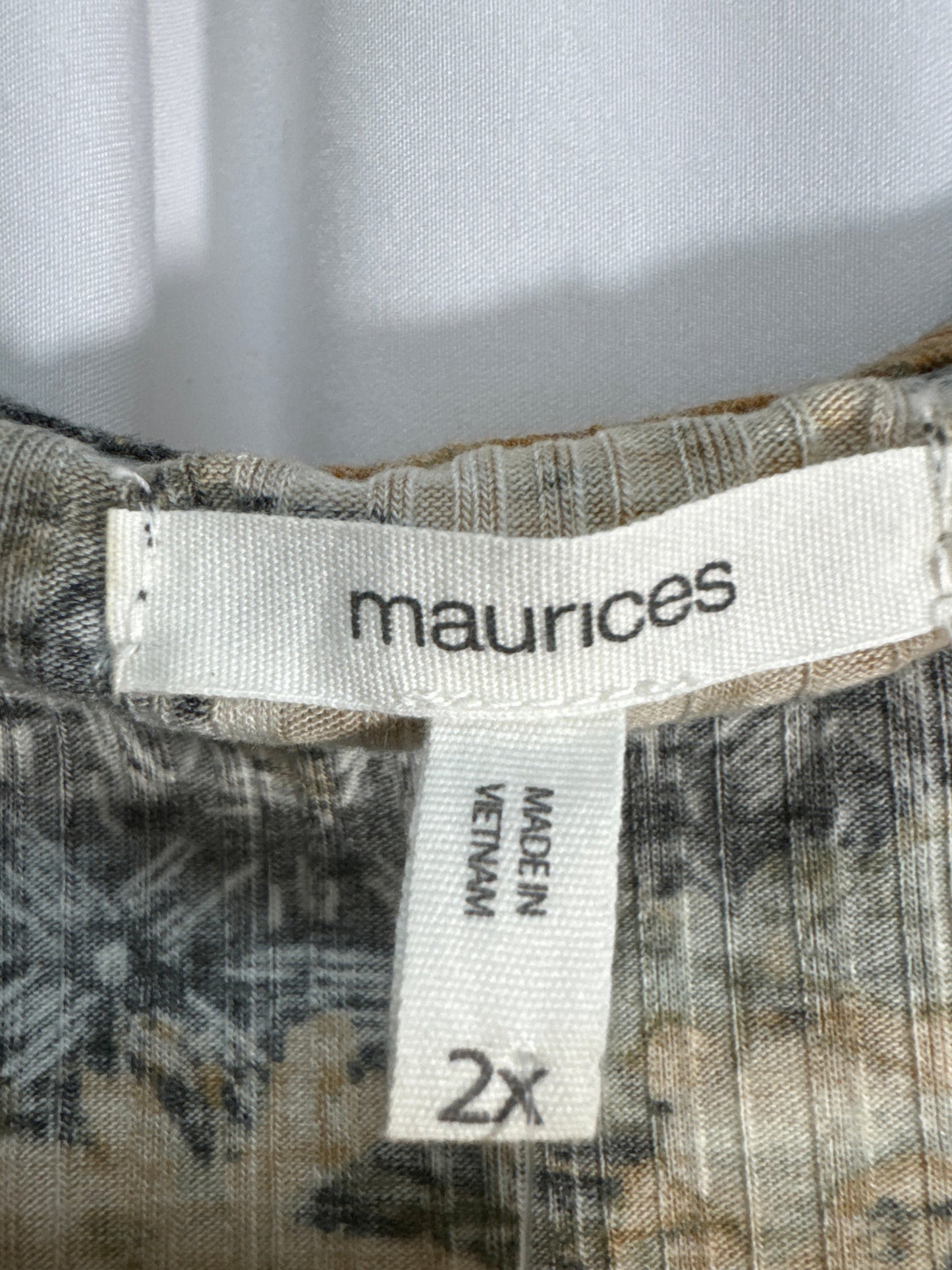 Tank Top By Maurices In Grey, Size: 2x