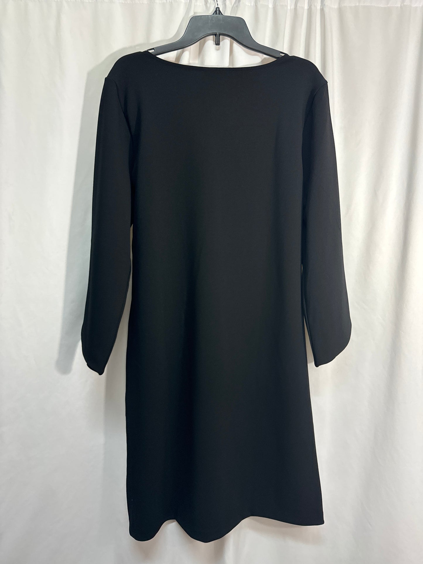 Dress Casual Midi By Charter Club In Black, Size: Xl