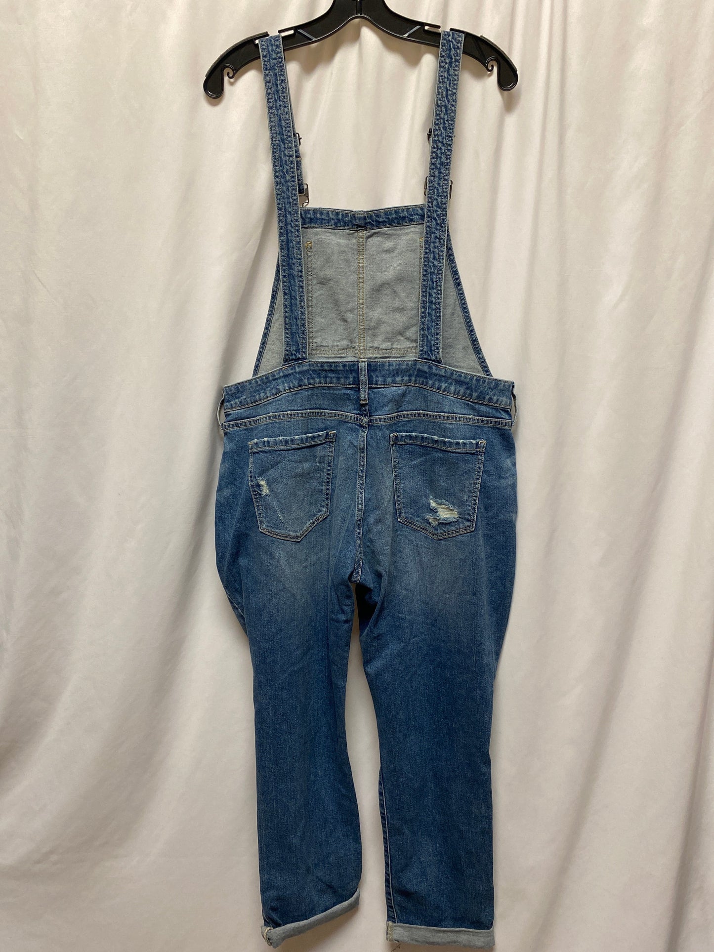 Overalls By Arizona In Blue Denim, Size: L