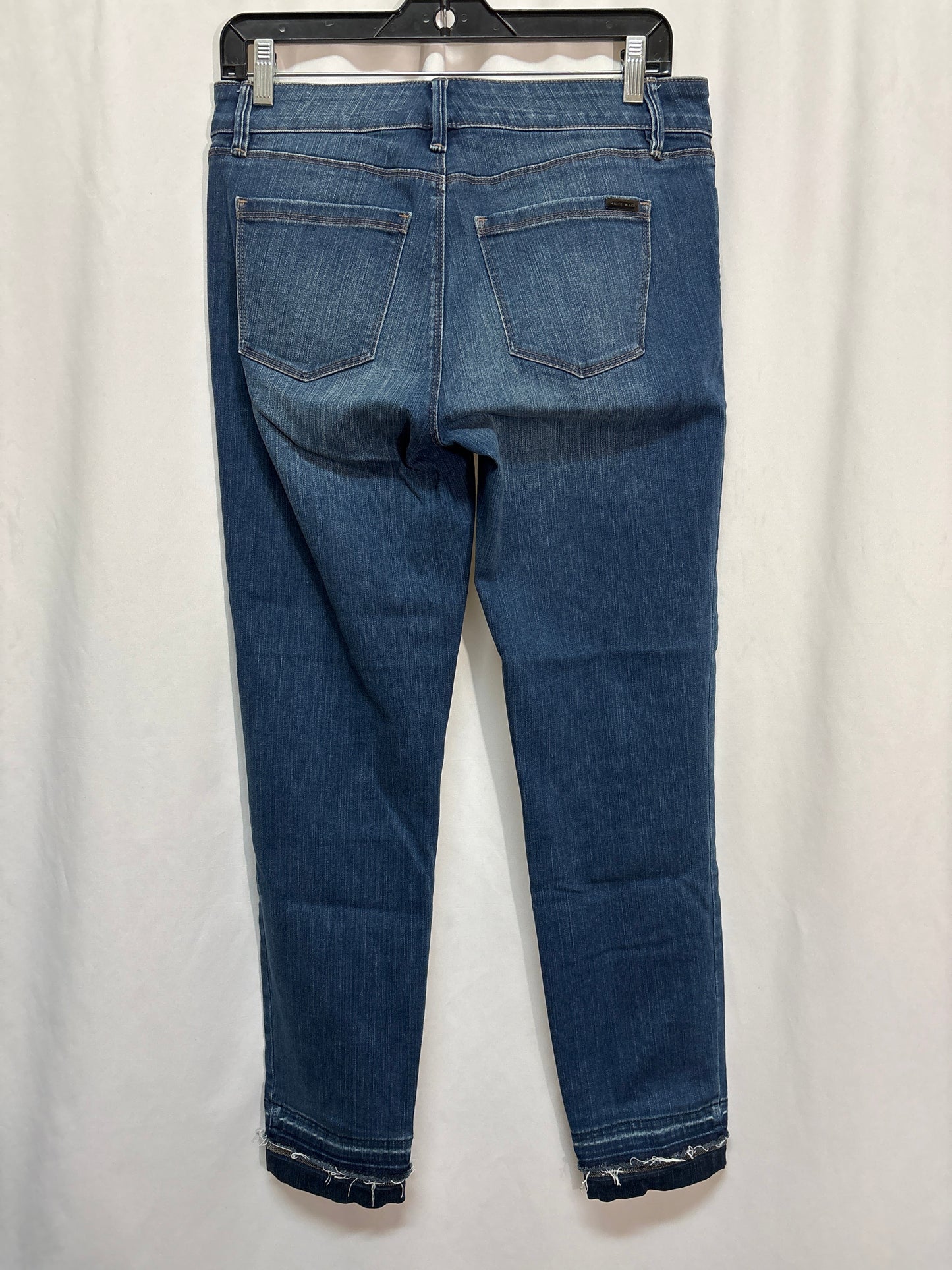 Jeans Skinny By White House Black Market In Blue Denim, Size: 4