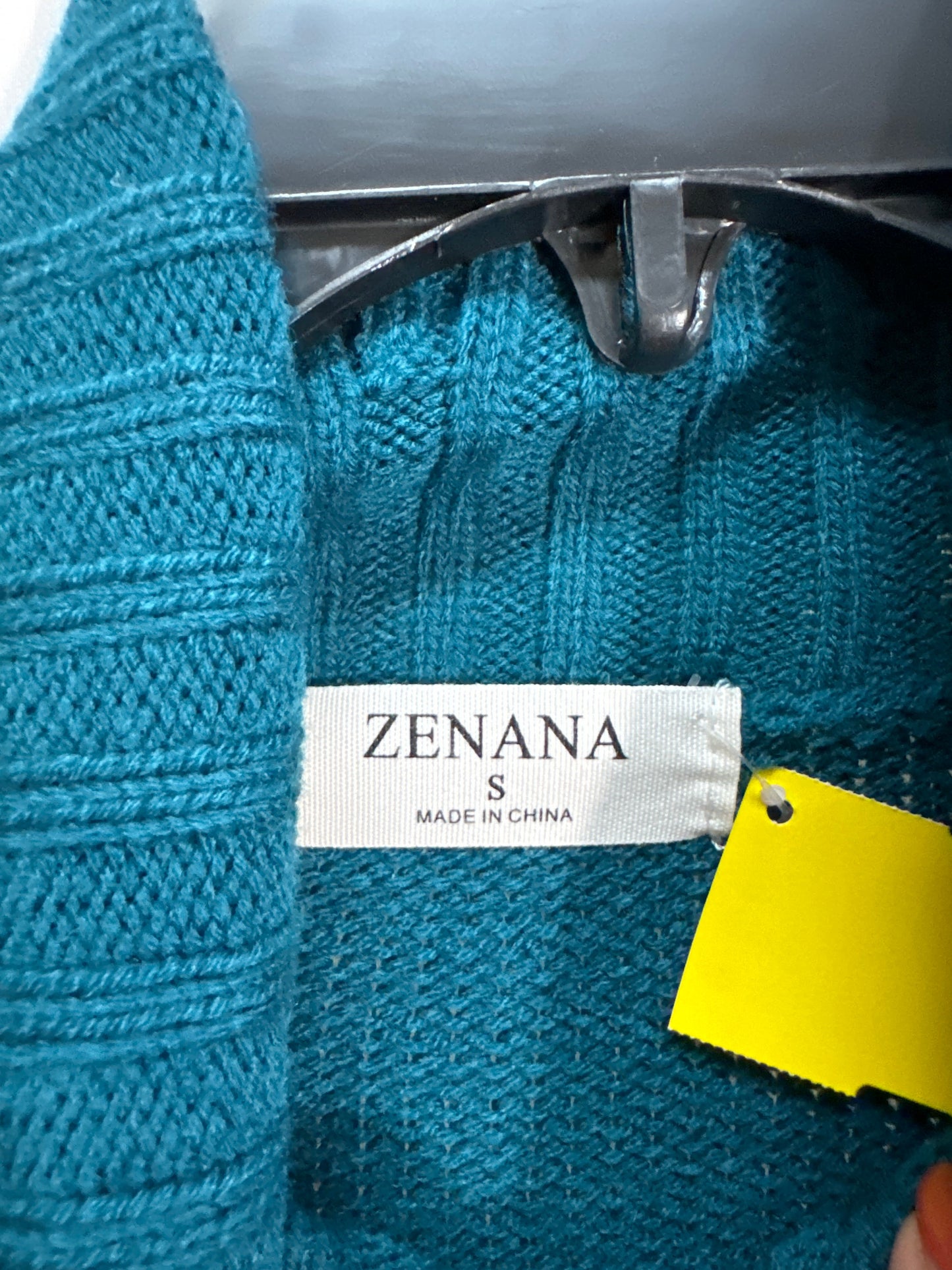 Sweater By Zenana Outfitters In Blue, Size: S