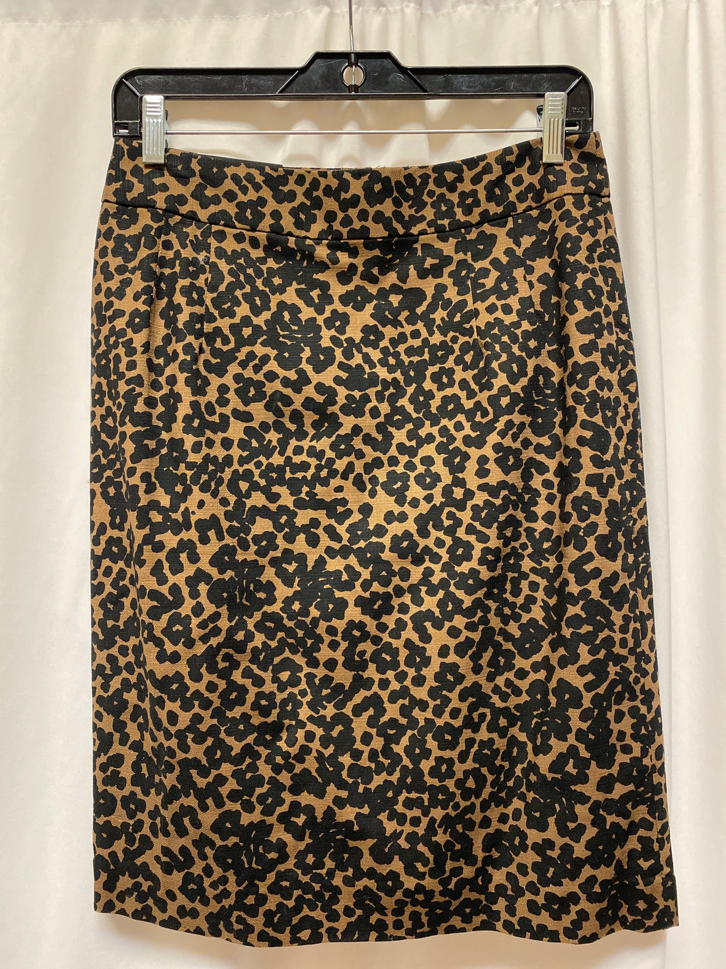 Skirt Midi By Banana Republic In Animal Print, Size: 4