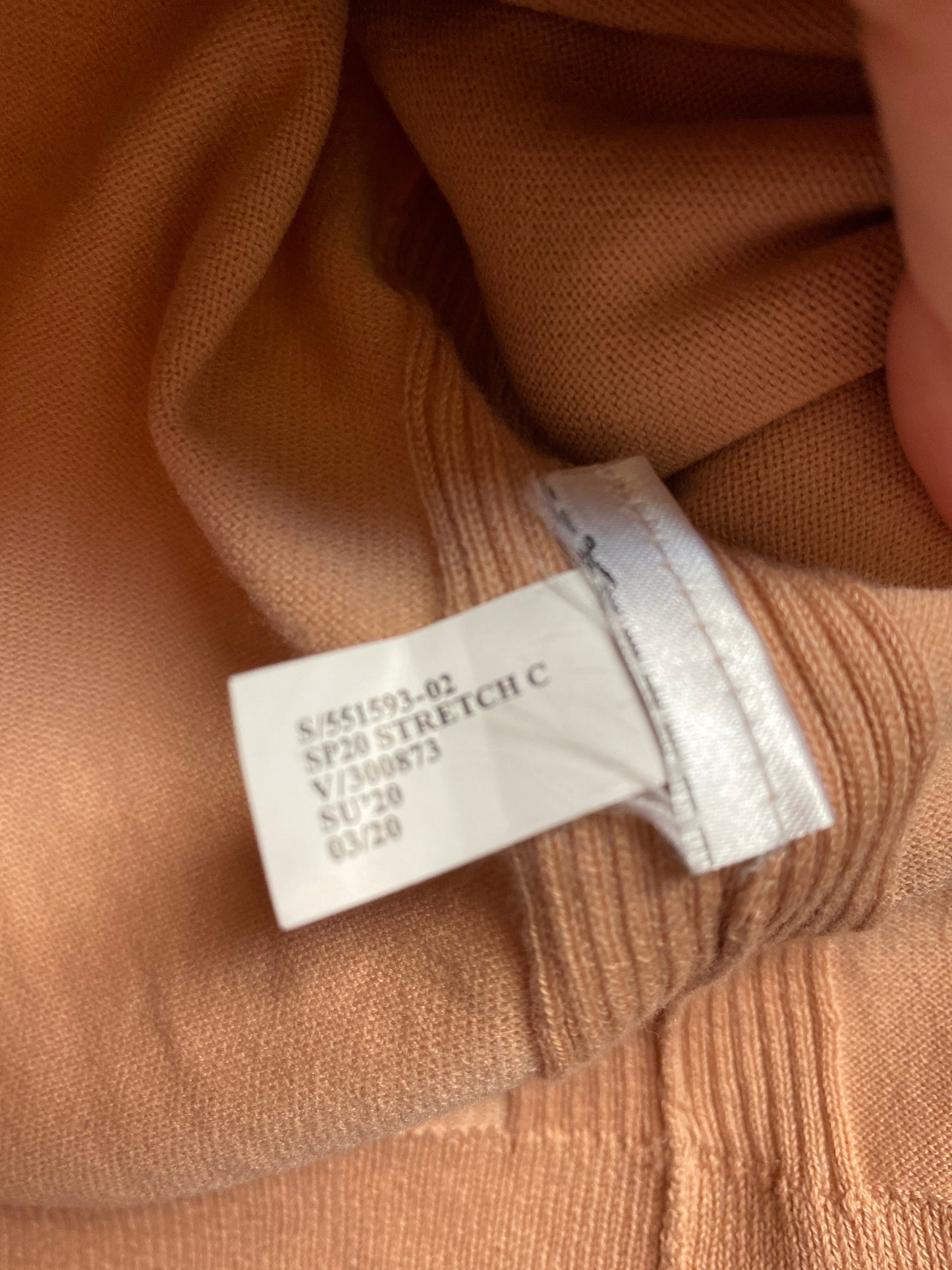 Cardigan By Banana Republic In Peach, Size: M