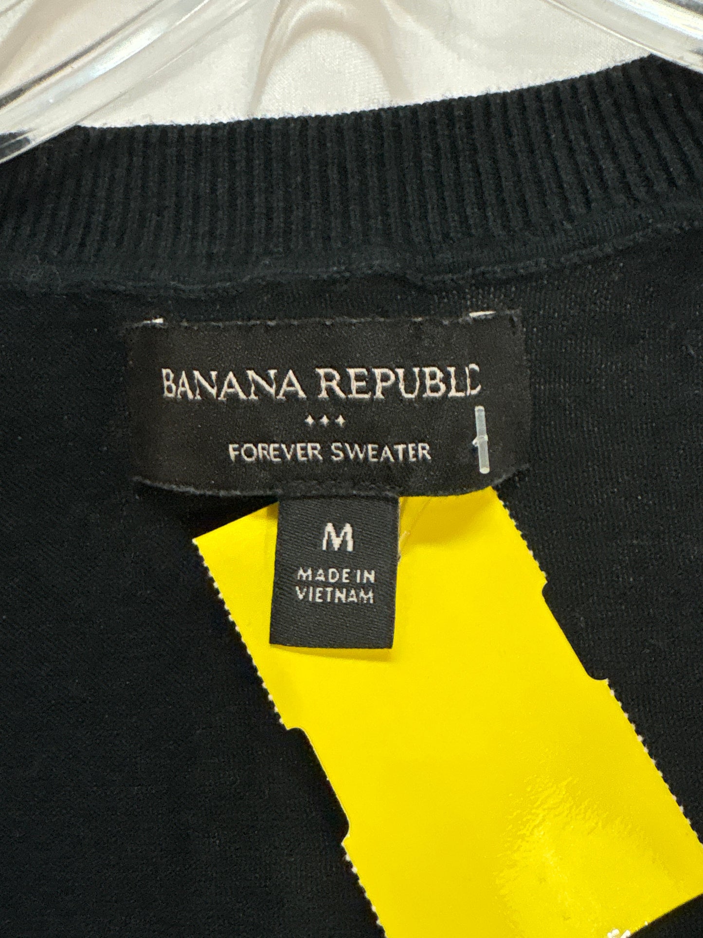 Sweater By Banana Republic In Black, Size: M