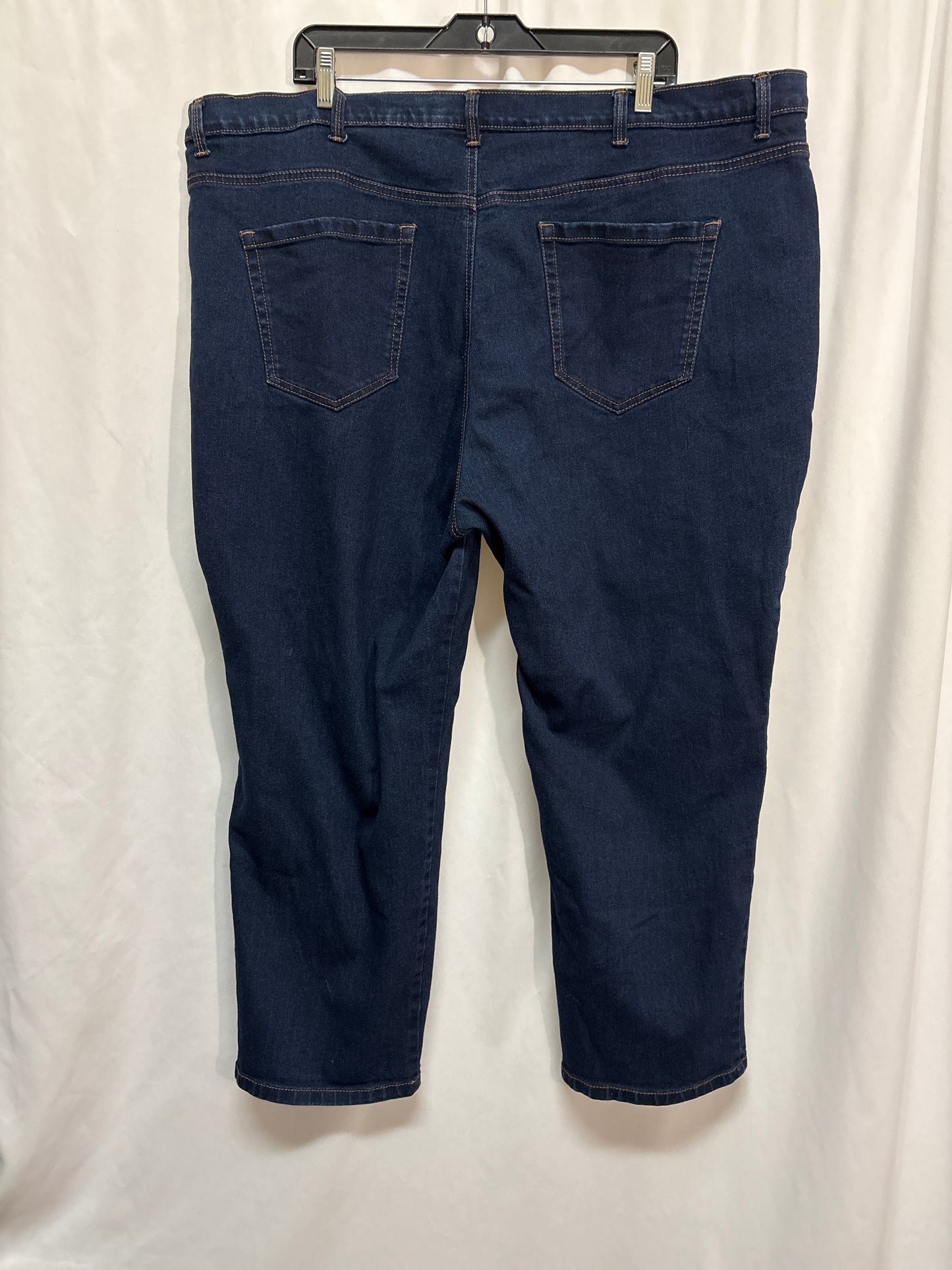 Jeans Straight By Gloria Vanderbilt In Blue Denim, Size: 24