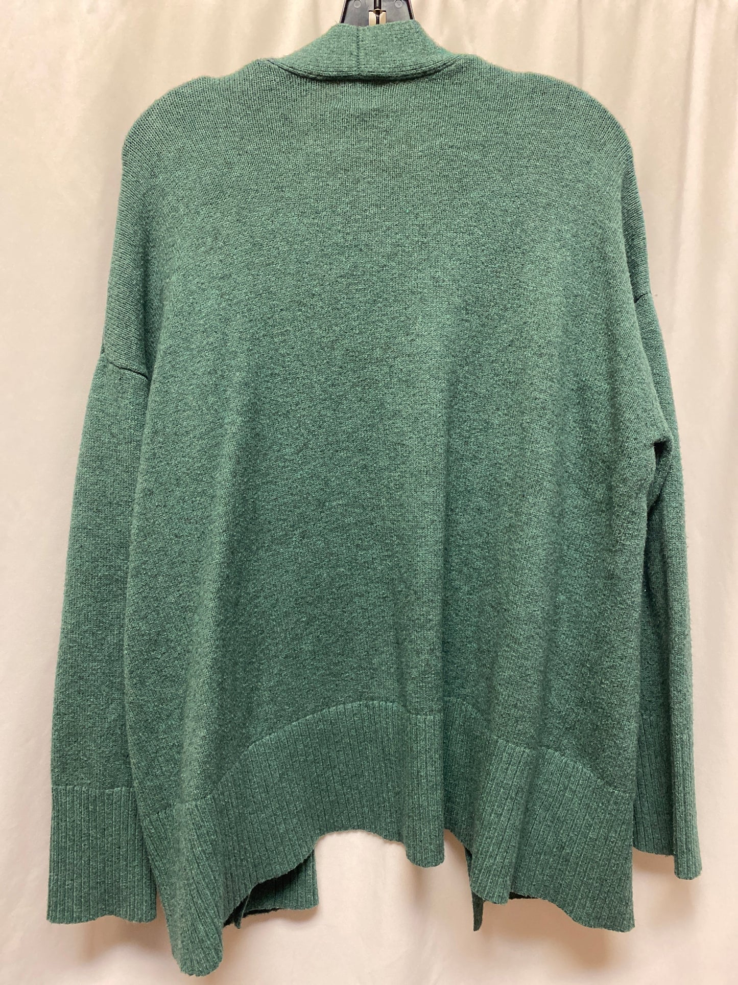 Sweater Cardigan By A New Day In Green, Size: L