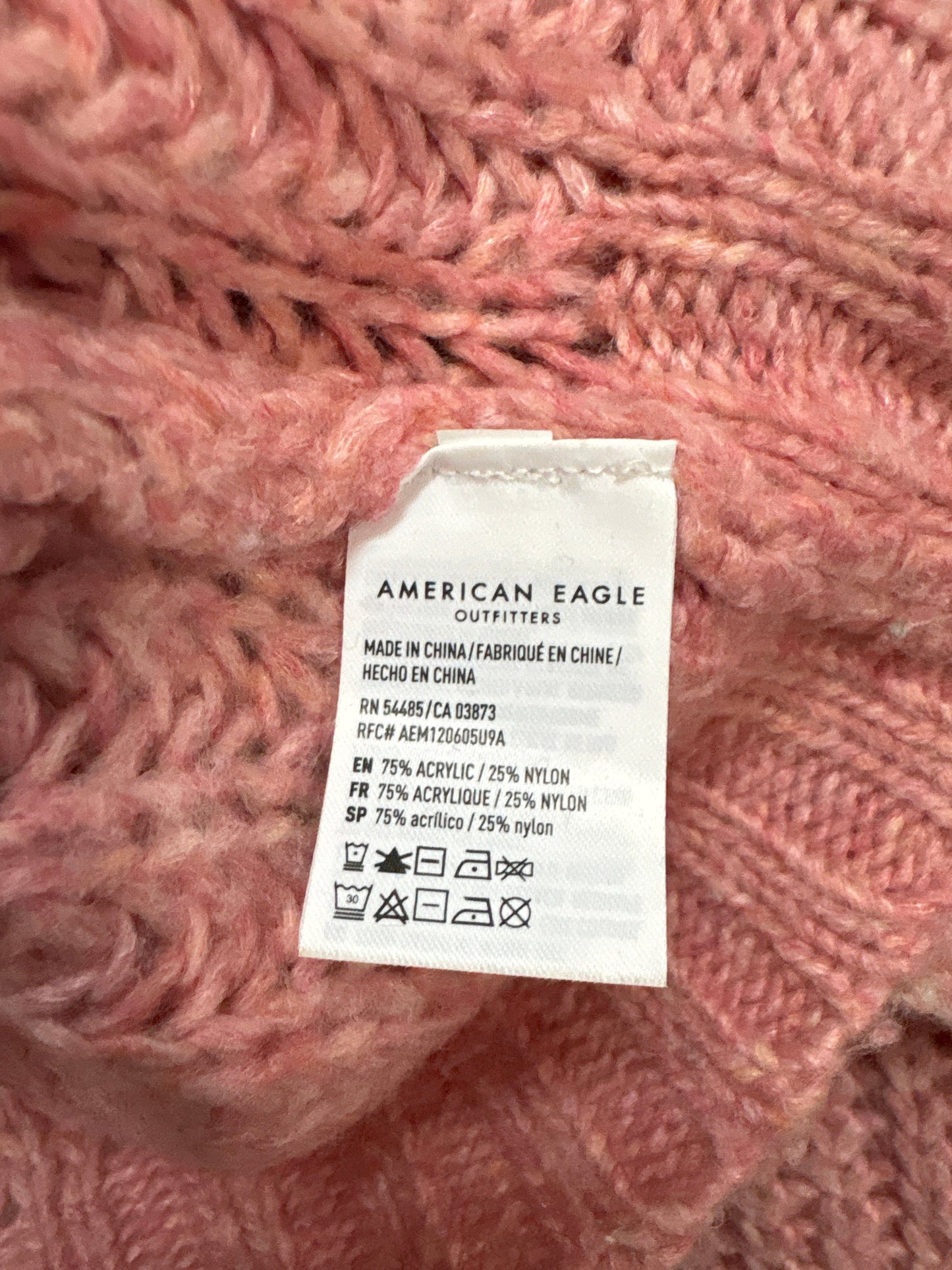 Sweater By American Eagle In Pink, Size: S