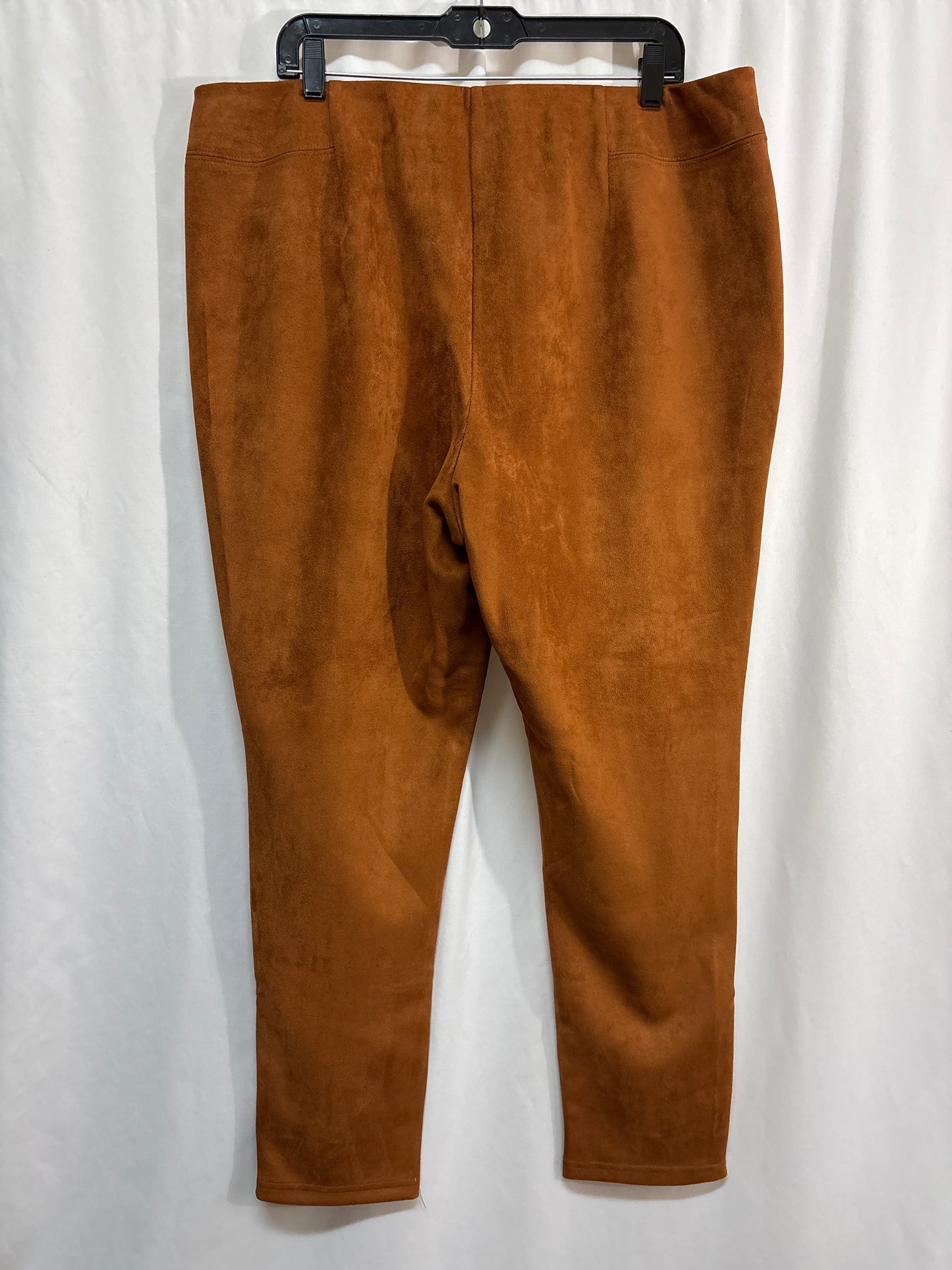 Pants Leggings By Cato In Brown, Size: 22